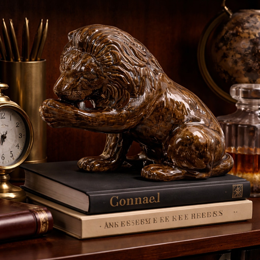 Home 90s Decor Lion Figurine