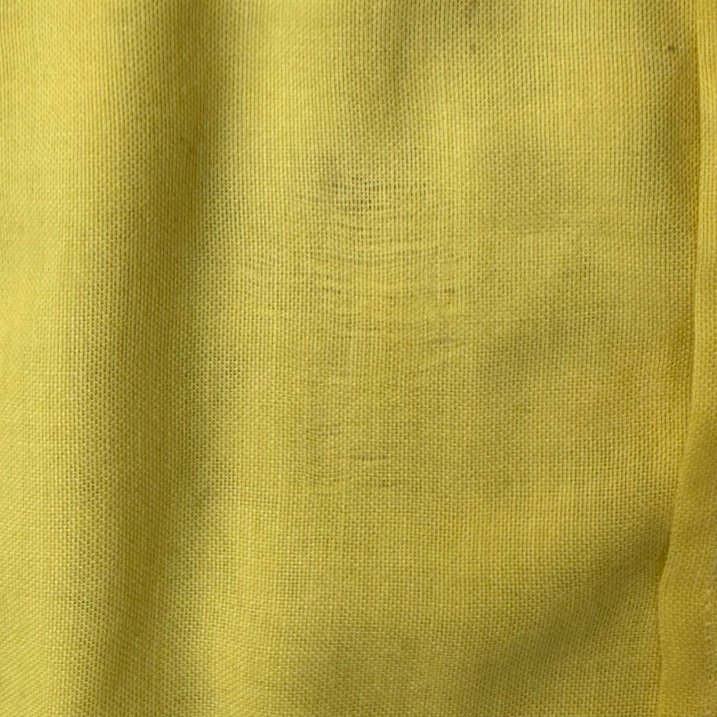 Vintage 80s Mens Medium IVP Classics Yellow Button-Down Shirt 42 Chest