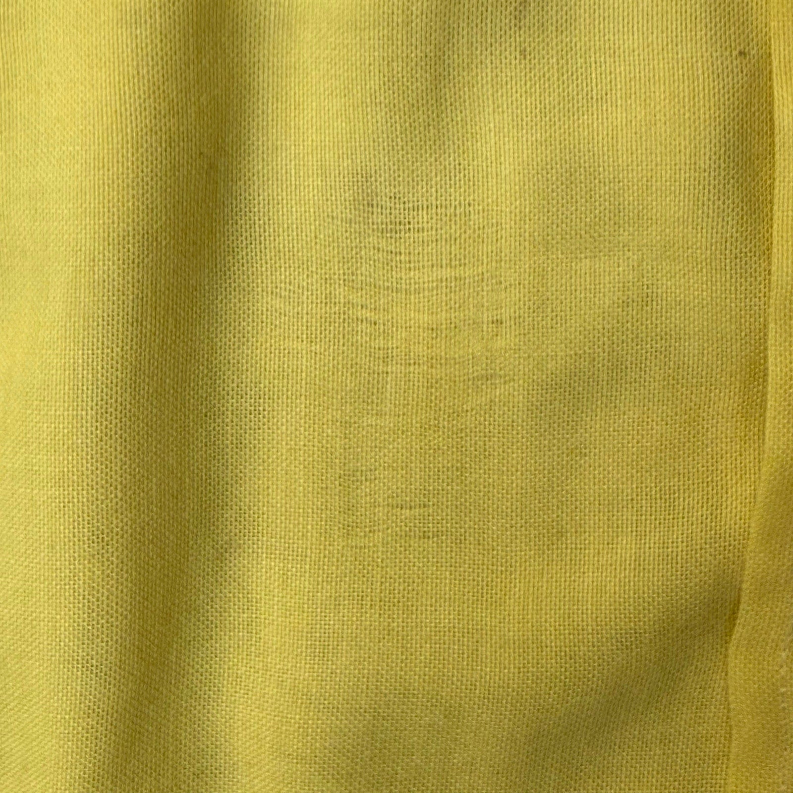 Vintage 80s Mens Medium IVP Classics Yellow Button-Down Shirt 42 Chest