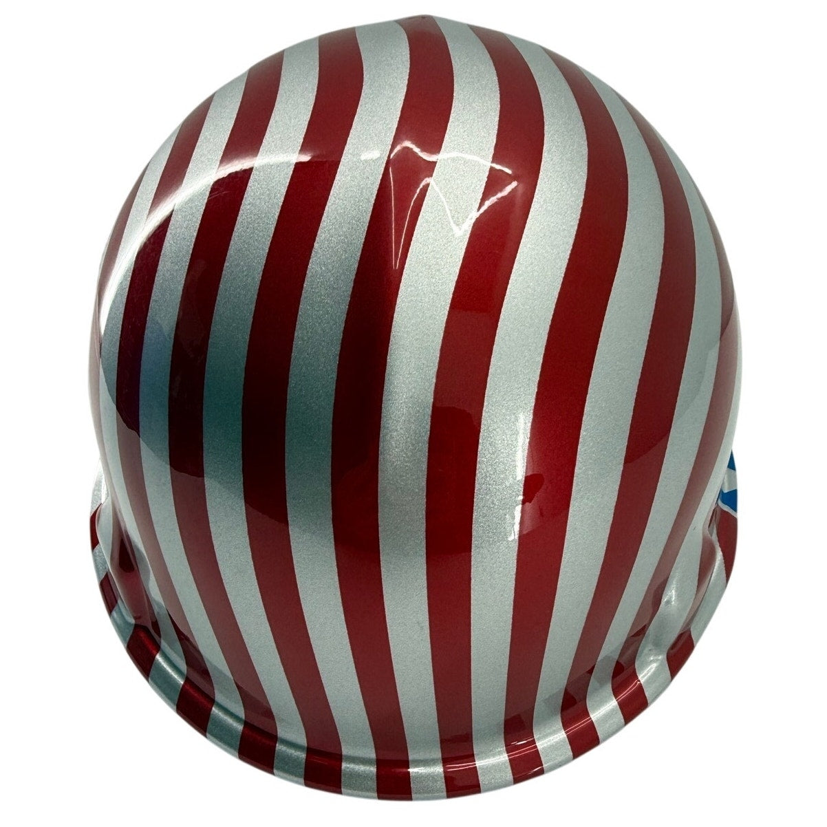 Vintage Jackson USA Flag Hard Hat Head-Hugger Adjustable Patriotic Safety Helmet