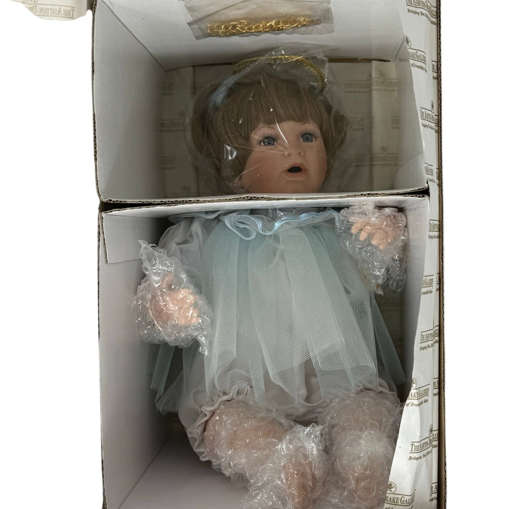 Vintage 90s Ashton-Drake “I Wish You Wisdom” Porcelain Baby Doll Kruger