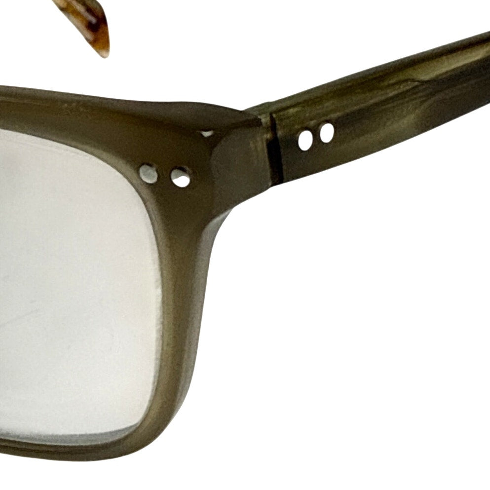 Mikli ML1260 C029 Olive Brown Rectangle Eyeglass Frames France 55-17-140