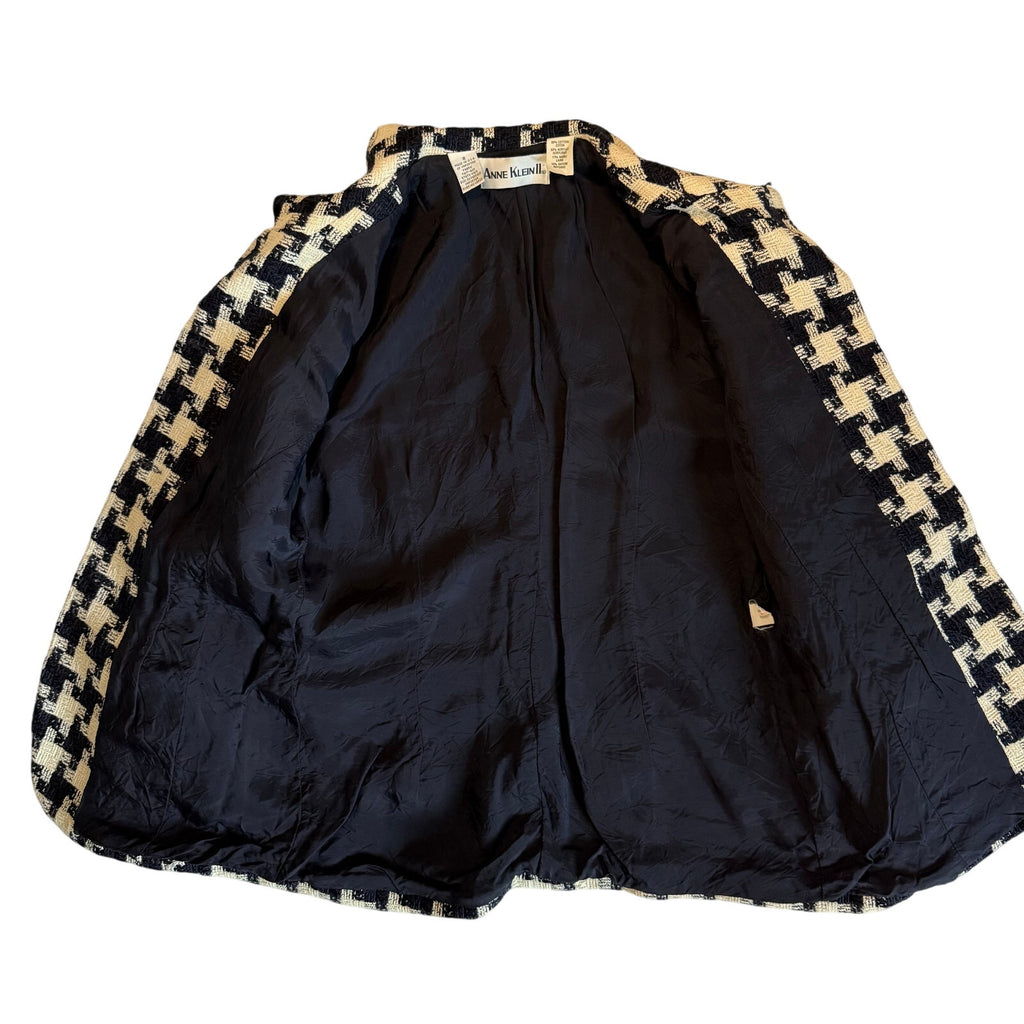 Womens 80s Houndstooth