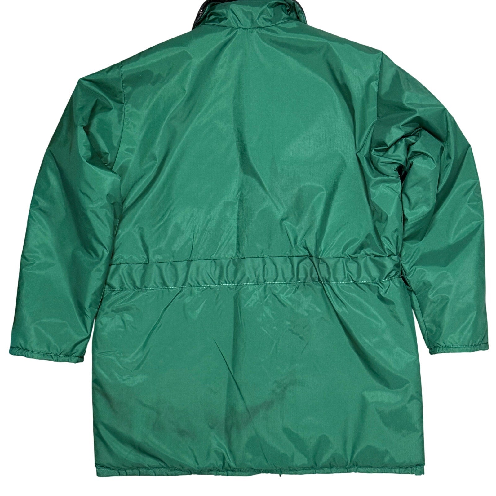 Vintage 80s Stearns Jacket Men’s XL Green Blue Fishing Ocean