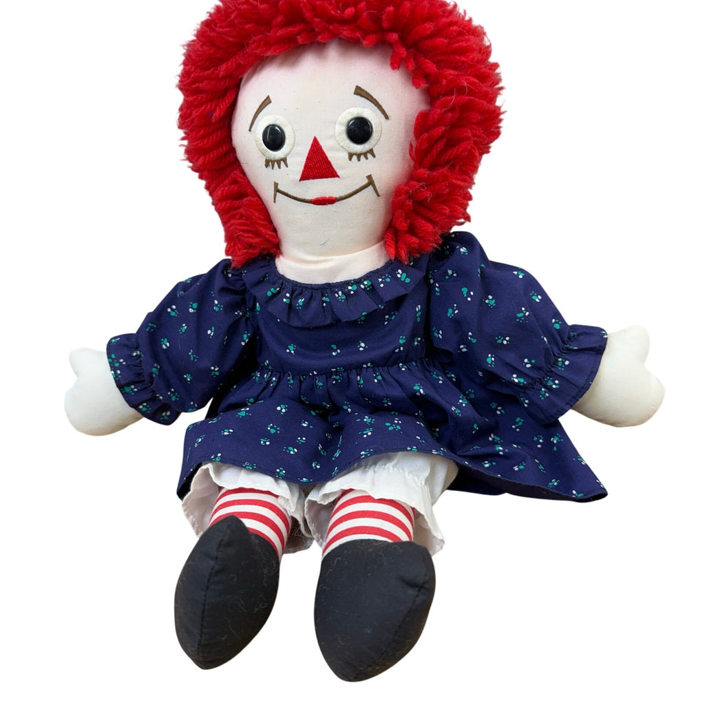 Toys 90s Raggedy Ann Soft Cloth Doll