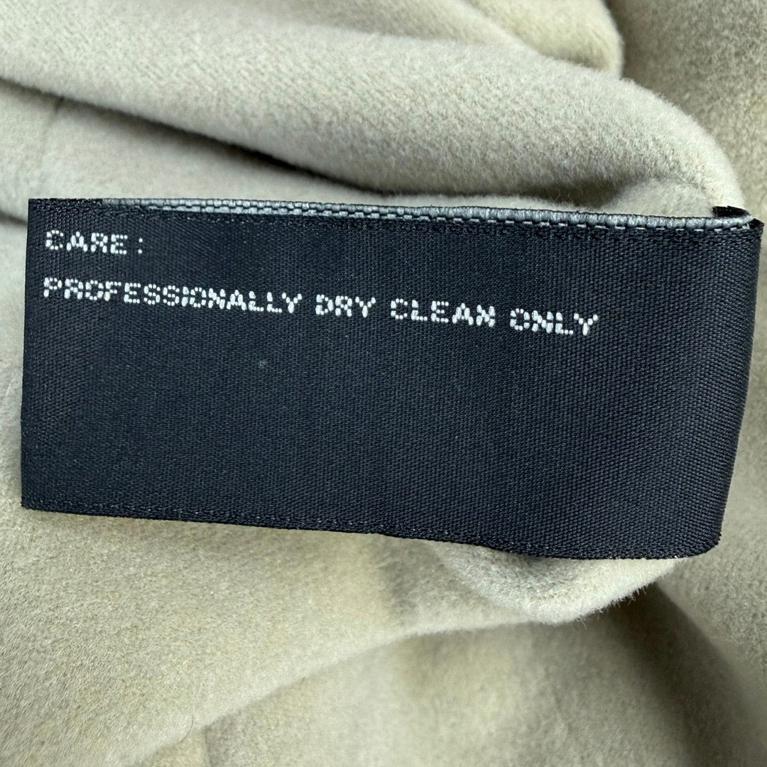 Vintage 90s Liz Claiborne Men’s Large Beige Car Coat Removable Liner 48” Chest