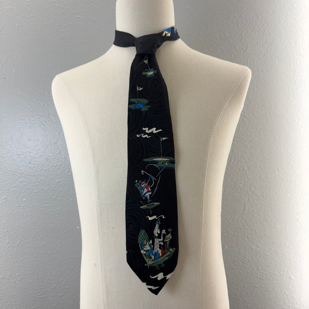 Mens 90s Jetsons Hanna Barberra Necktie