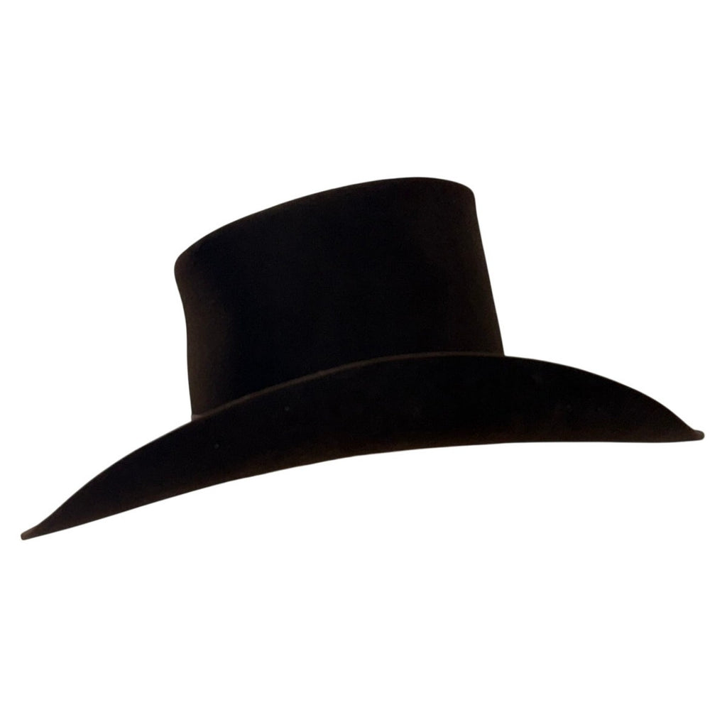 Vintage 80s Resistol 5X Beaver Felt Western Cowboy Hat Brown 6 7/8 USA