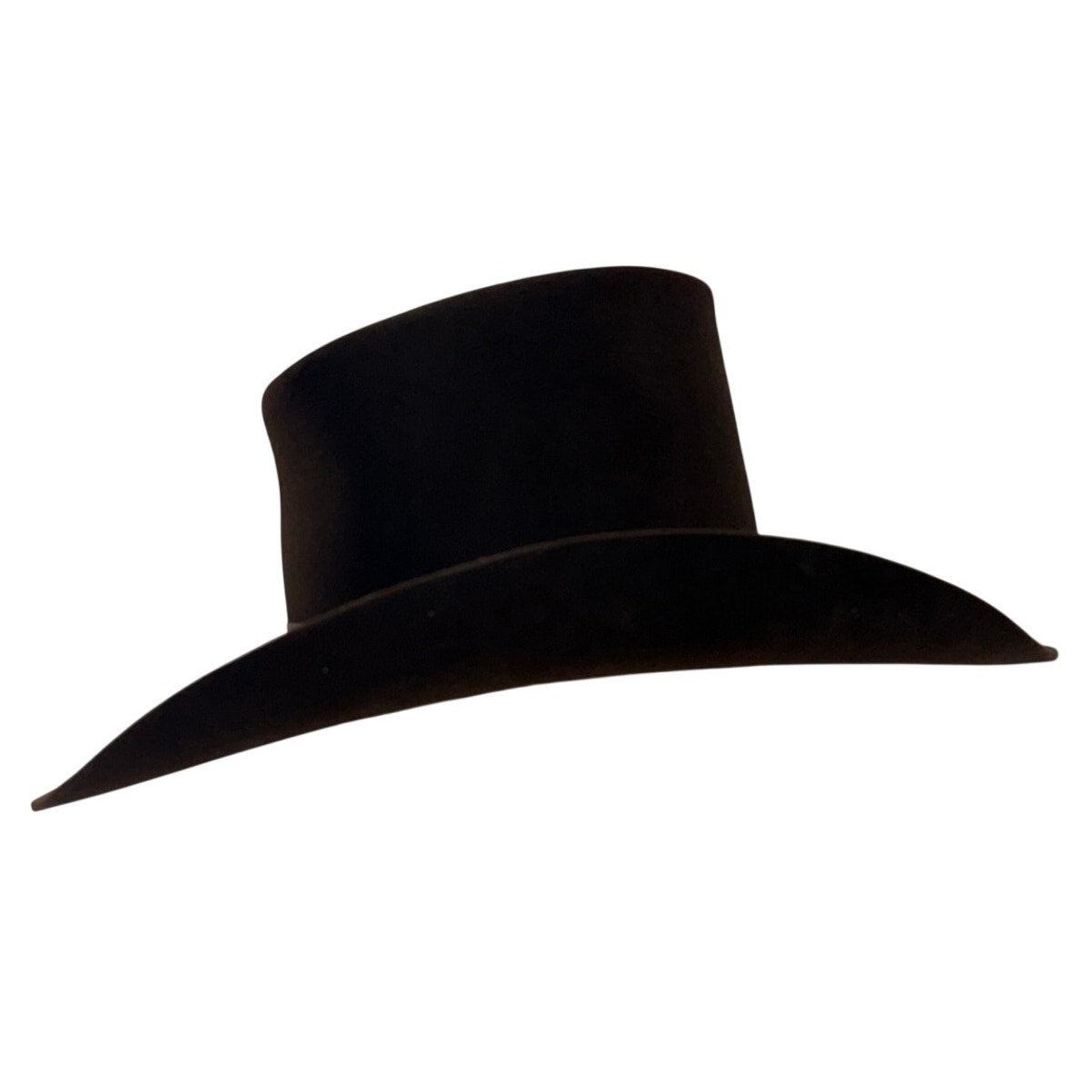 Vintage 80s Resistol 5X Beaver Felt Western Cowboy Hat Brown 6 7/8 USA