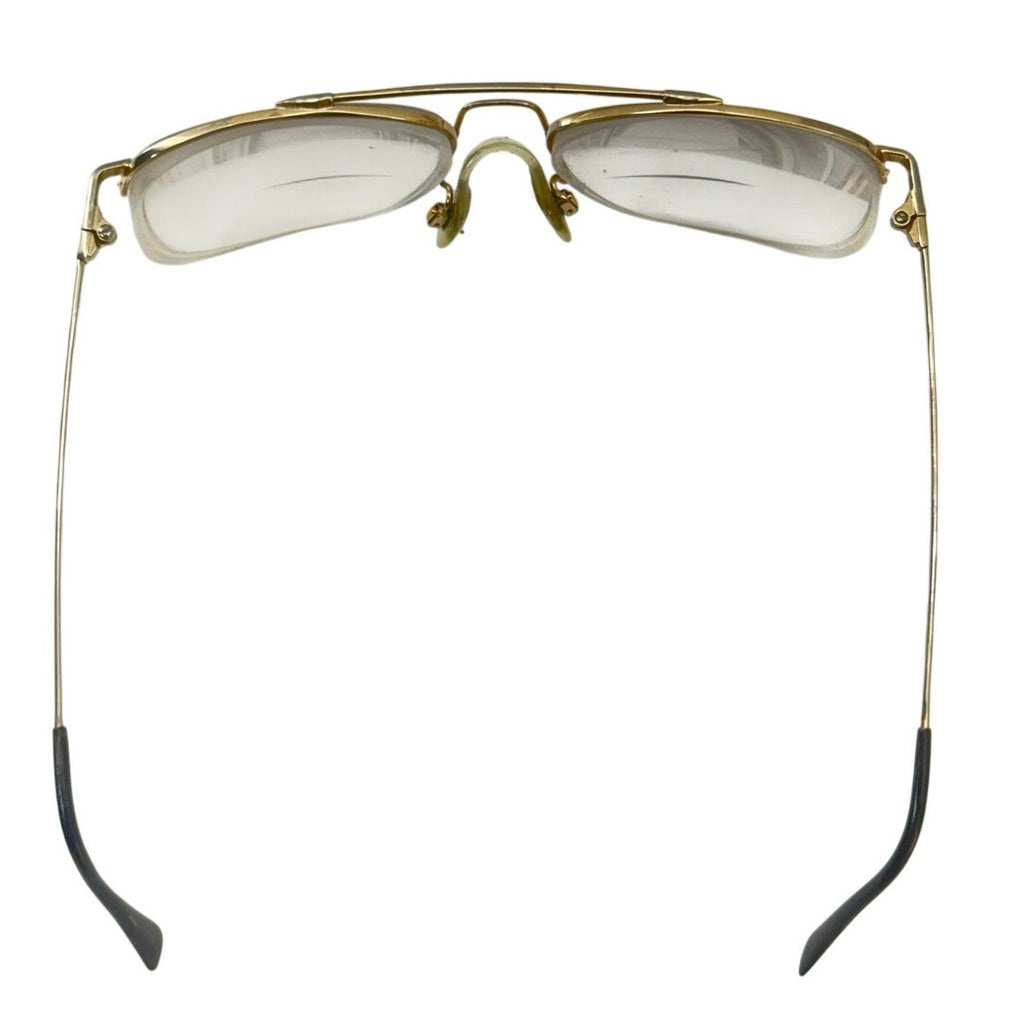 Marchon Flexon GER Flex 17 Gold Eyeglass Frames 59-17-145 Titanium