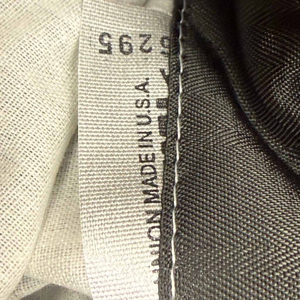 Mens 90s Wool Pinstripe Suit