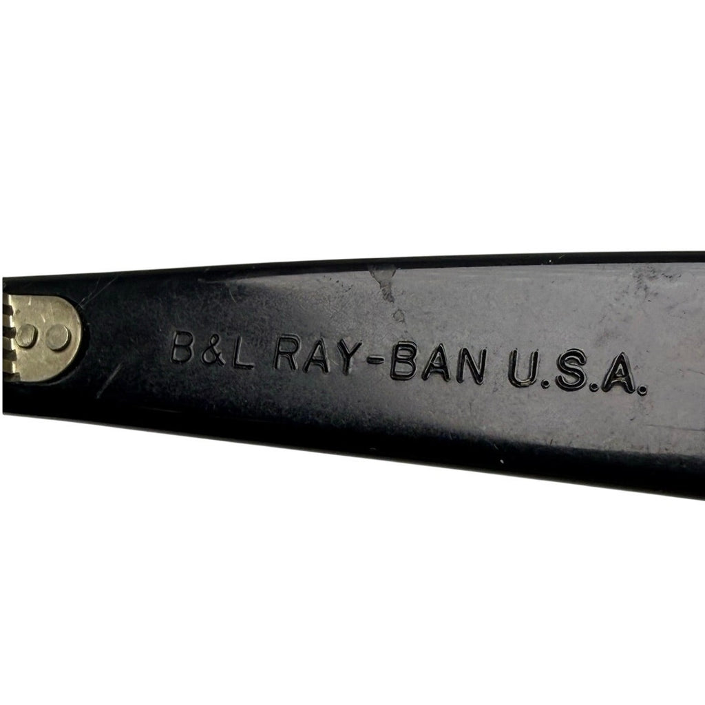 Vintage 60s Ray-Ban B&L Wayfarer 5024 Black Sunglasses USA