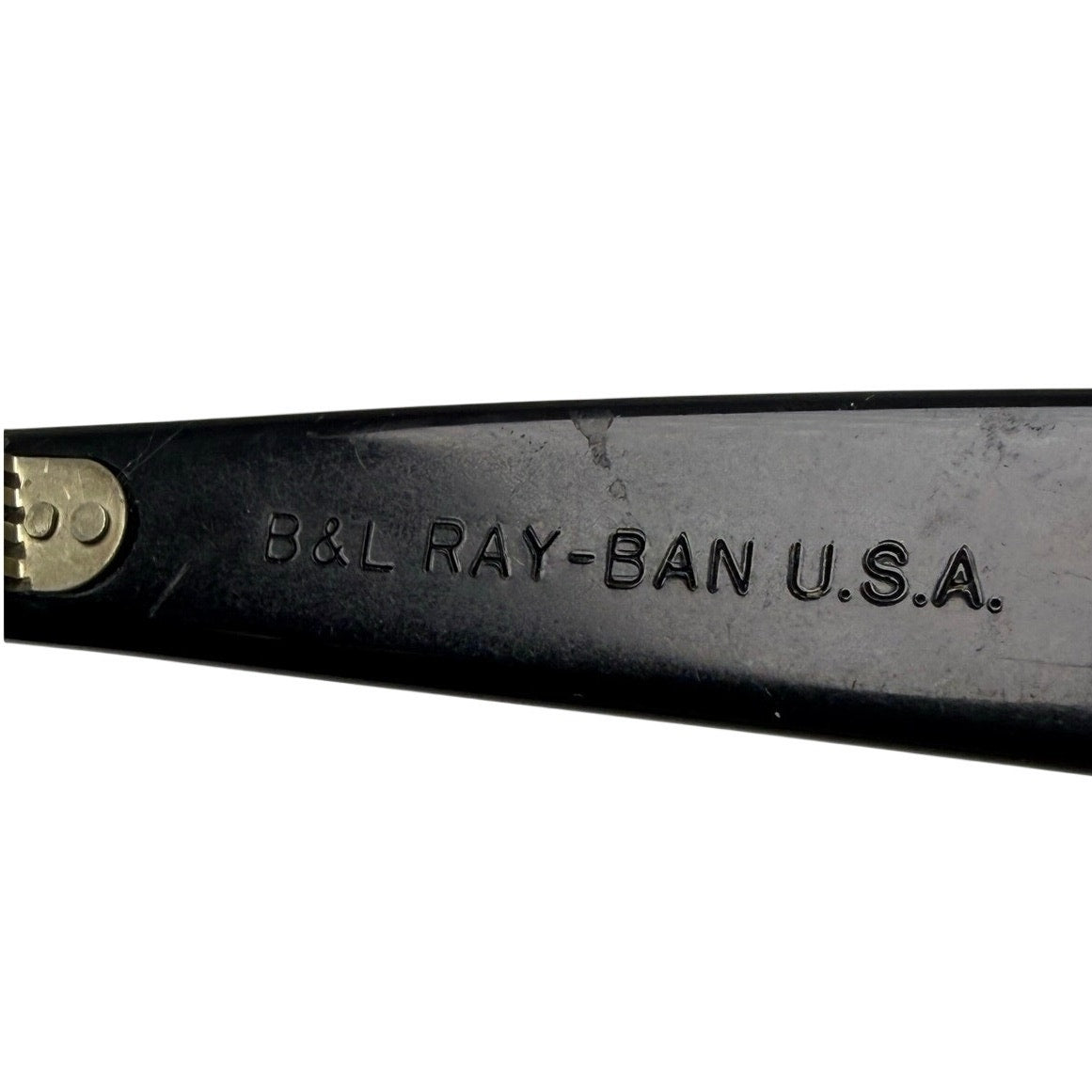 Vintage 60s Ray-Ban B&L Wayfarer 5024 Black Sunglasses USA