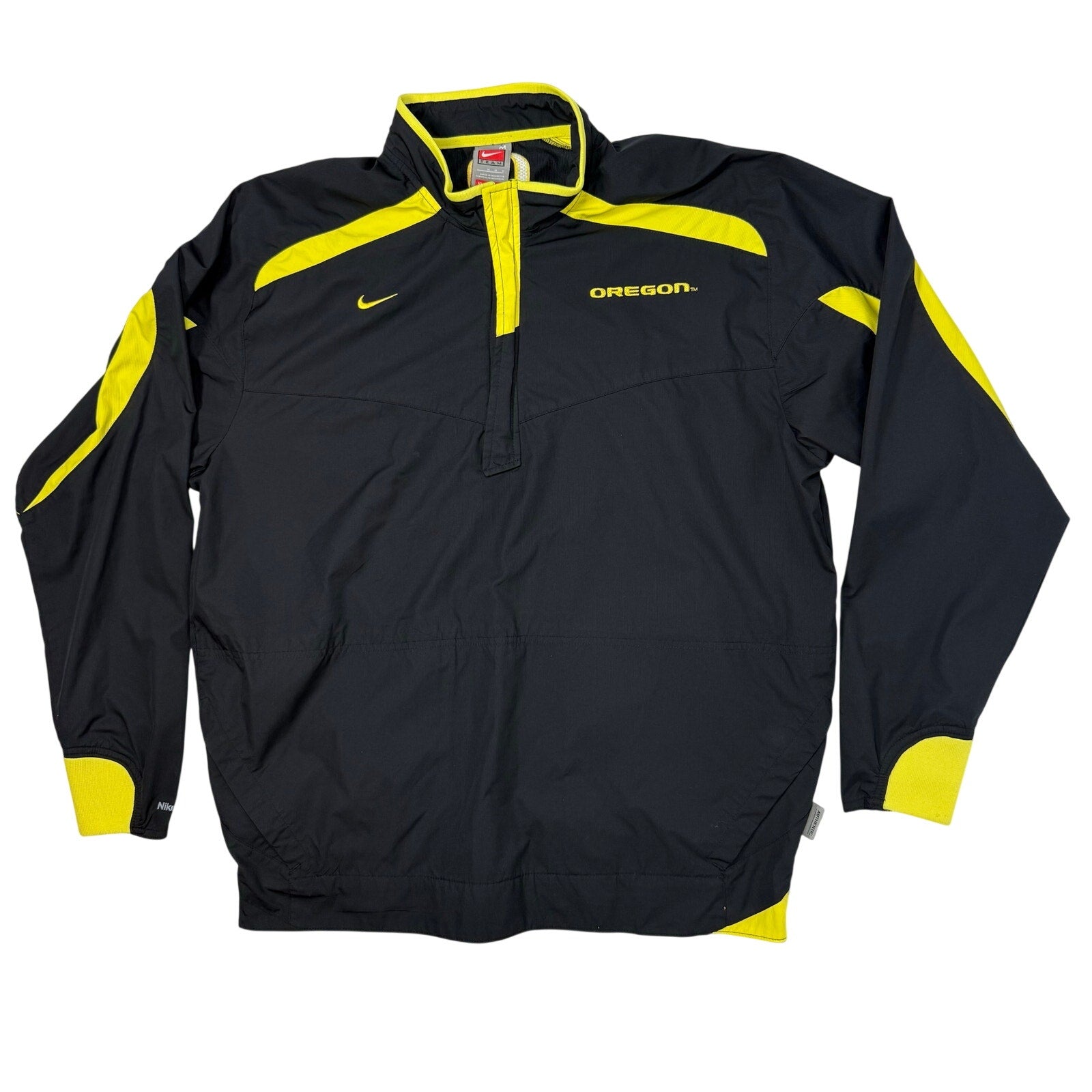 Vintage 00s Nike Oregon Ducks Windbreaker Pullover Jacket Men’s Medium