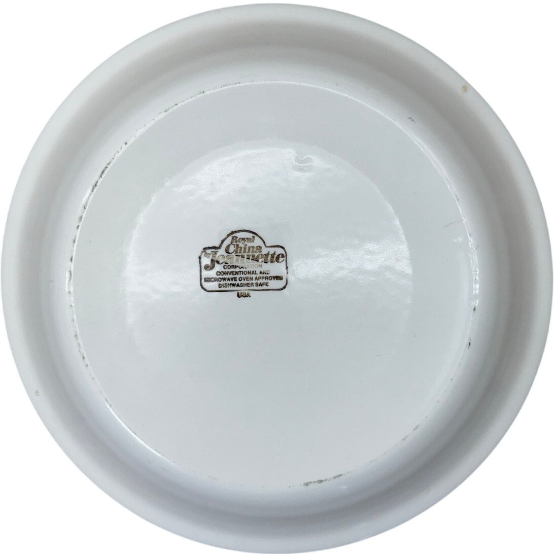 Vintage Royal China Cheesecake Recipe Plate USA Oven Safe Dish