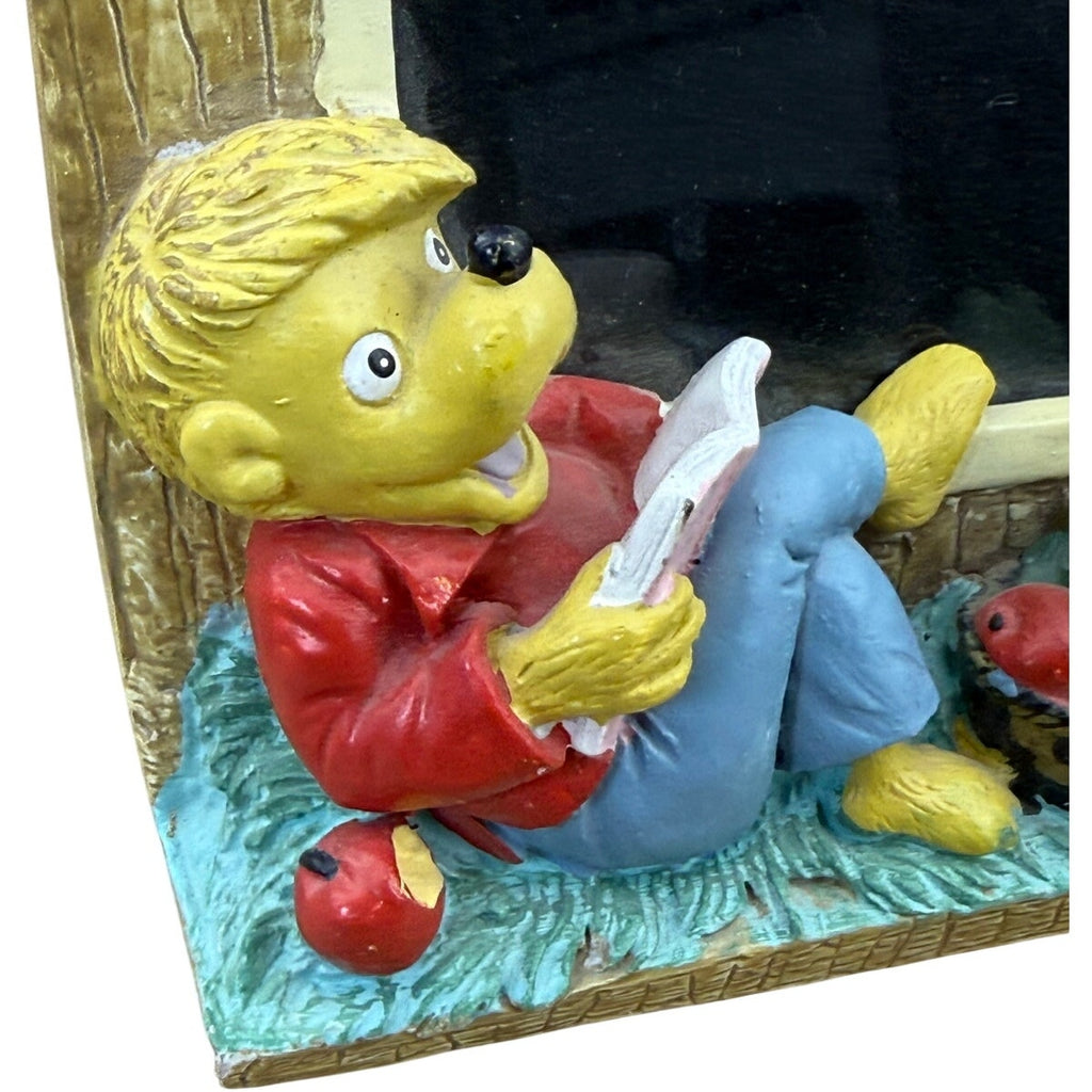 Vintage 90s Berenstain Bears 1991 Princess House Photo Frame 3x4.5