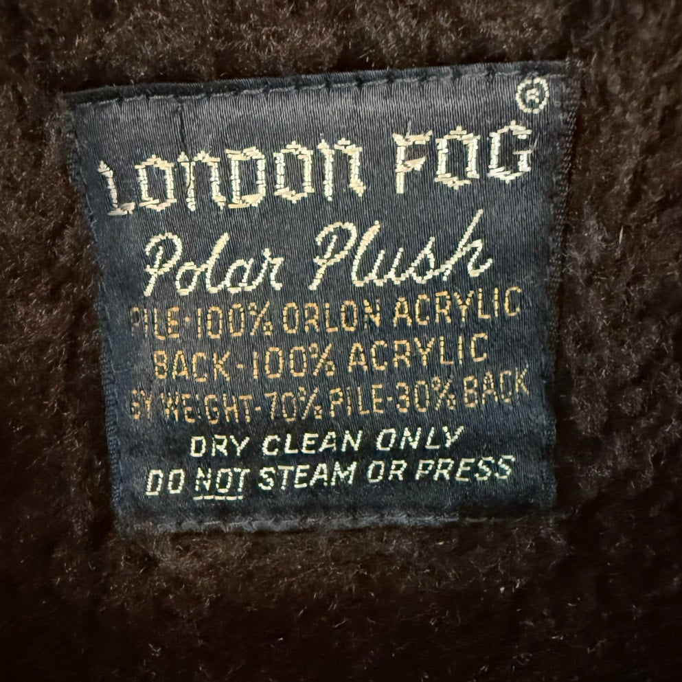 Vintage 70s London Fog Polar Plus Men’s 42L Beige Trench Coat Removable Liner