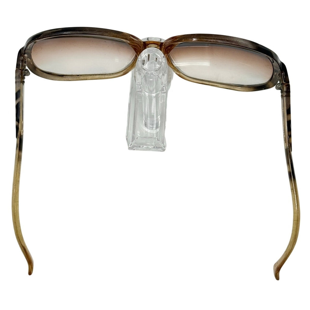 Vintage 90s Women's Frames IL Italy 17957 Oversized Brown Gradient Sunglasses