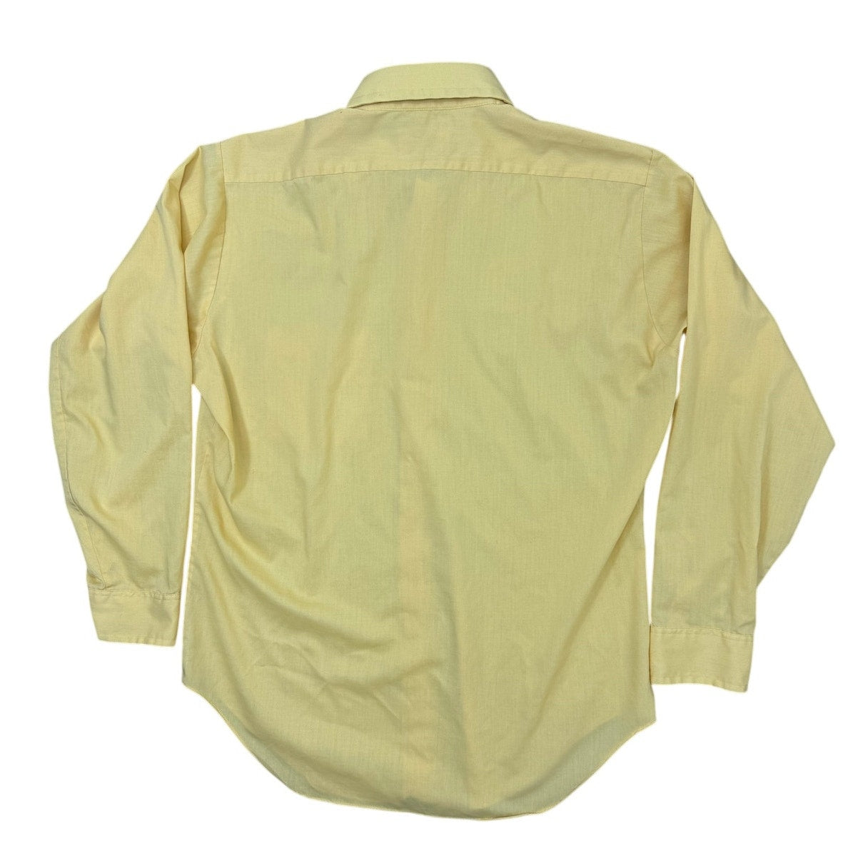 Vintage 1960s Men's Large Gold Yellow Button Down Shirt Arrow Belmont Club