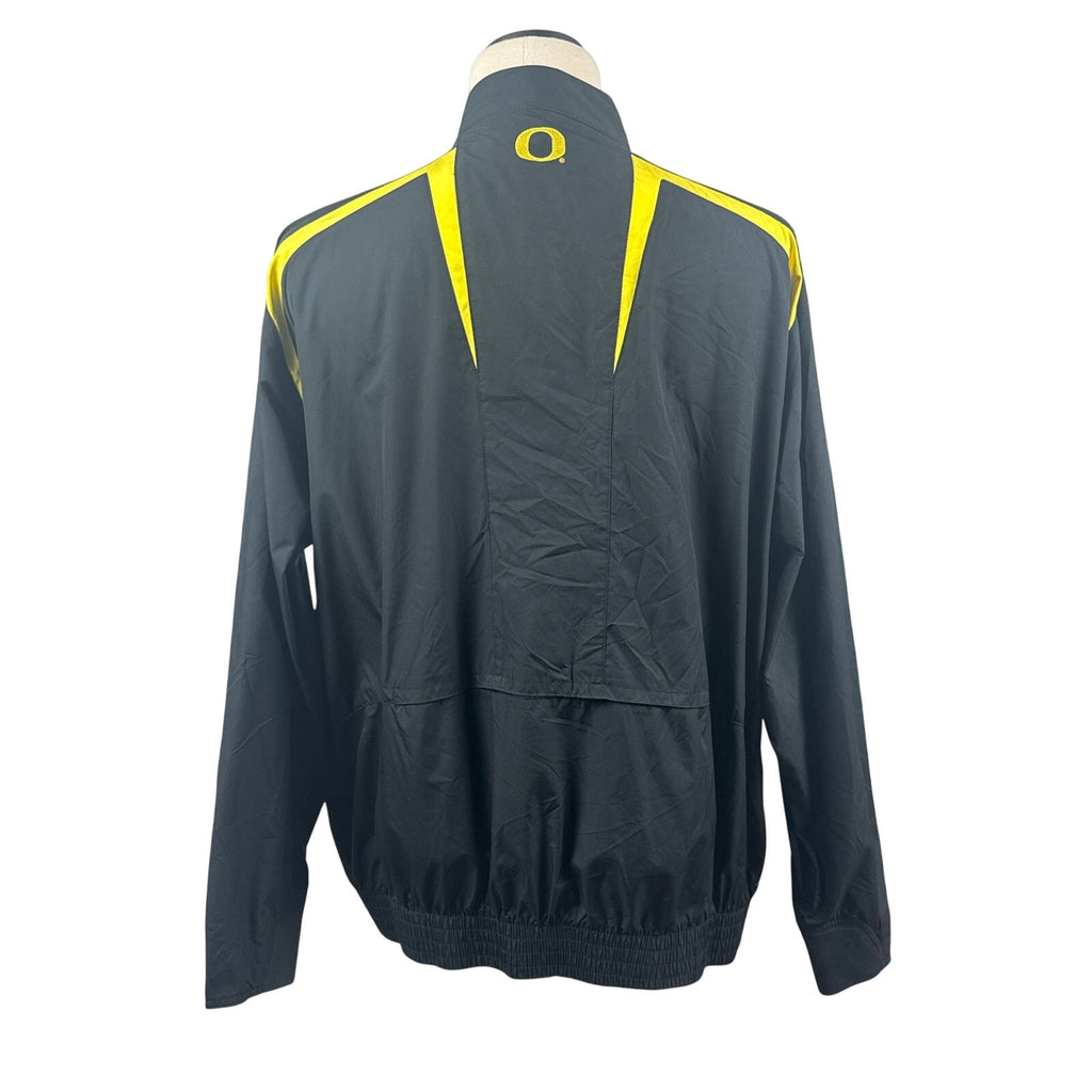 Vintage 2000s Nike Team Oregon Ducks Black Windbreaker Men’s Large