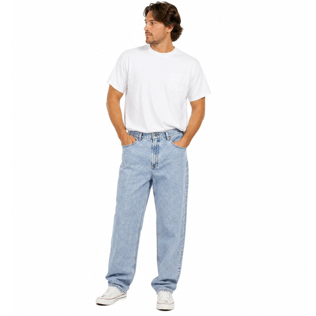 Vintage 90s Men's 40 GAP Light Wash Relaxed Fit Denim Jeans Inseam 32 USA