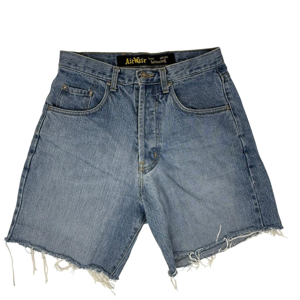 Vintage 90s Women's 27" Cut off Shorts Distressed Hem Dr. Martens Loose Fit USA
