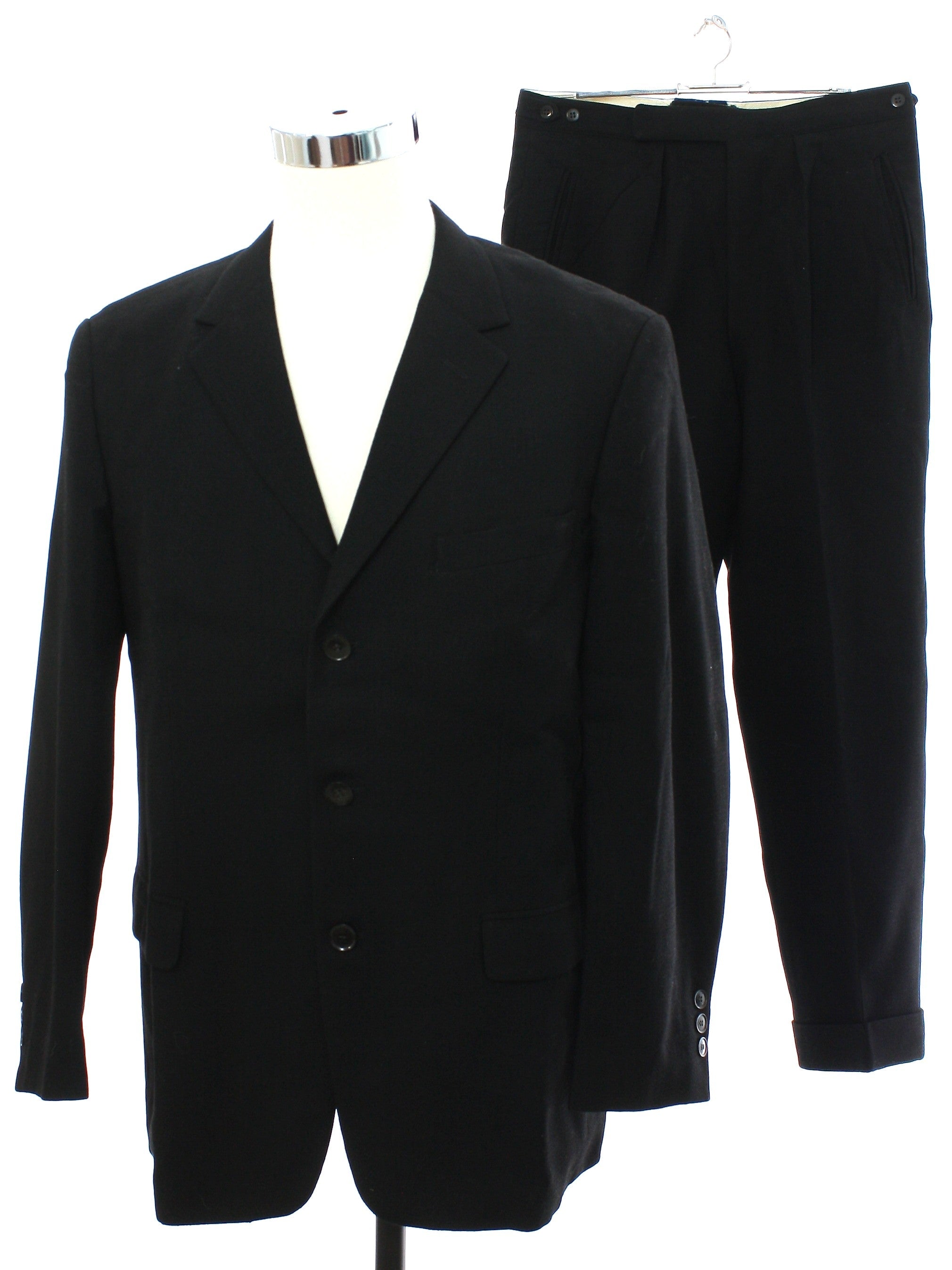 Men Mod Wool Suit