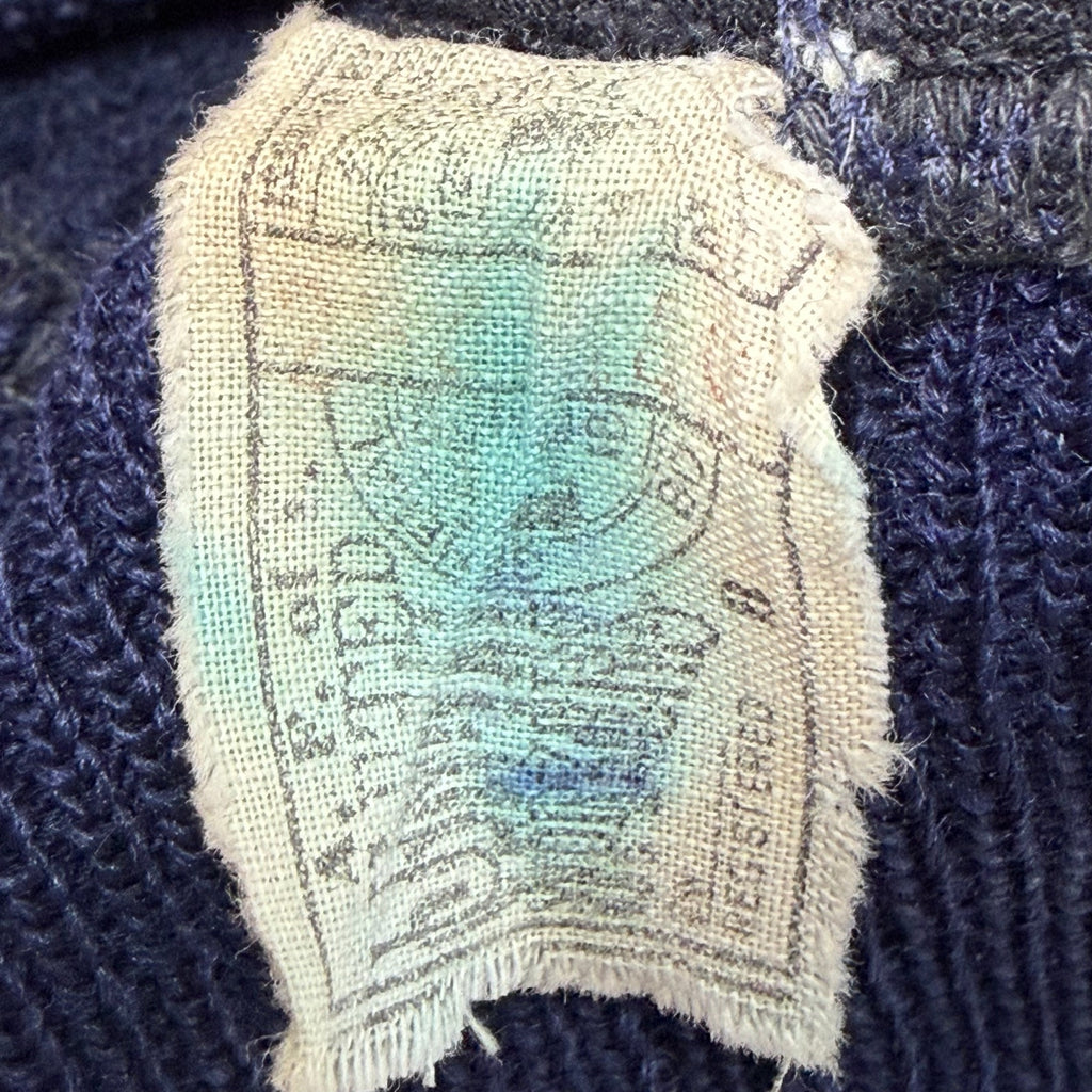 Vintage 60s Men’s M/L Michigan Marching Band Varsity Jacket Navy Wool Union
