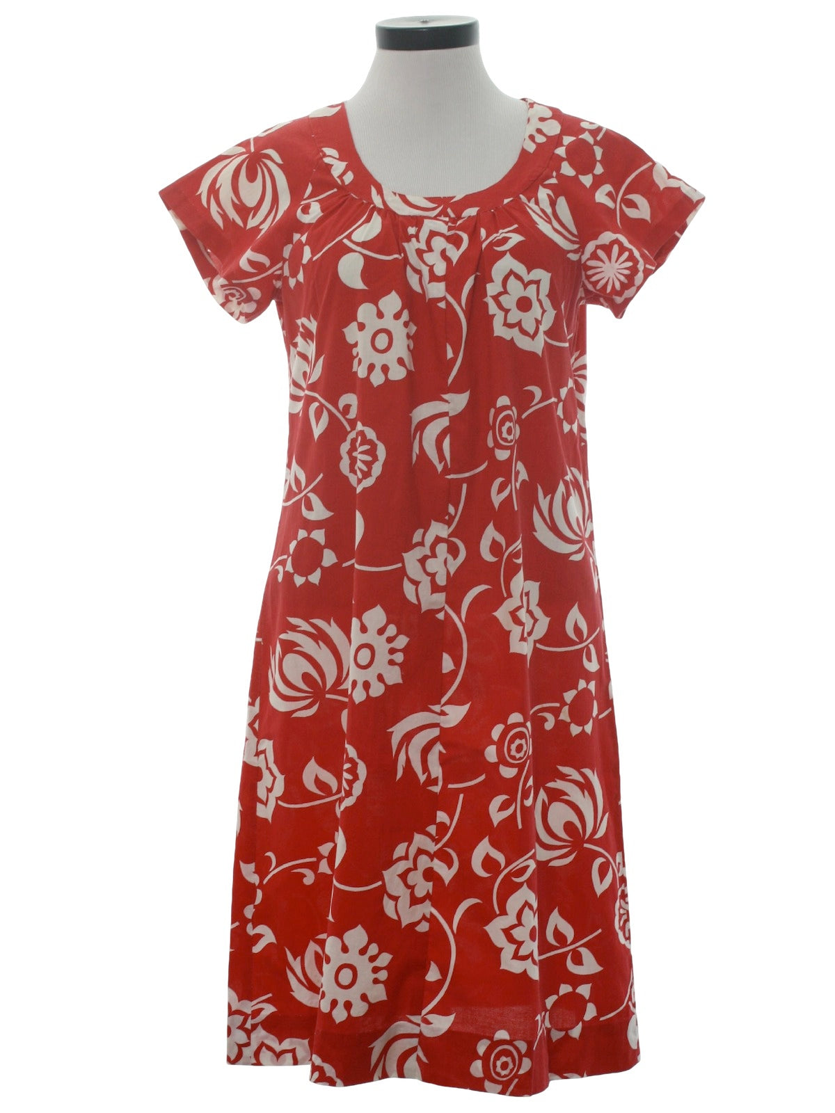Womens A-Line Hawaiian Dress
