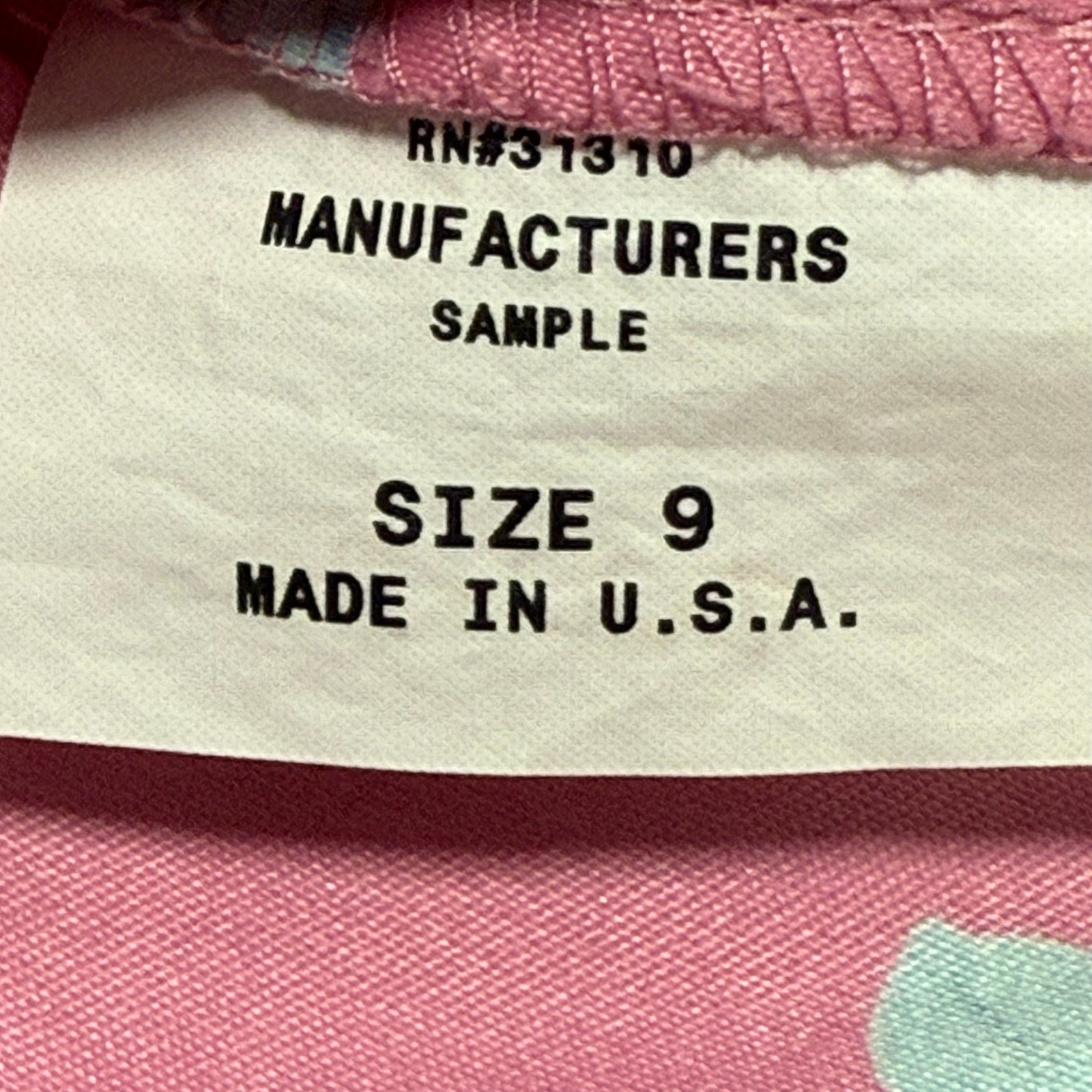 Vintage 90s Women's 9 Byer Too Pink Floral Slip Mini Dress Spaghetti Strap USA