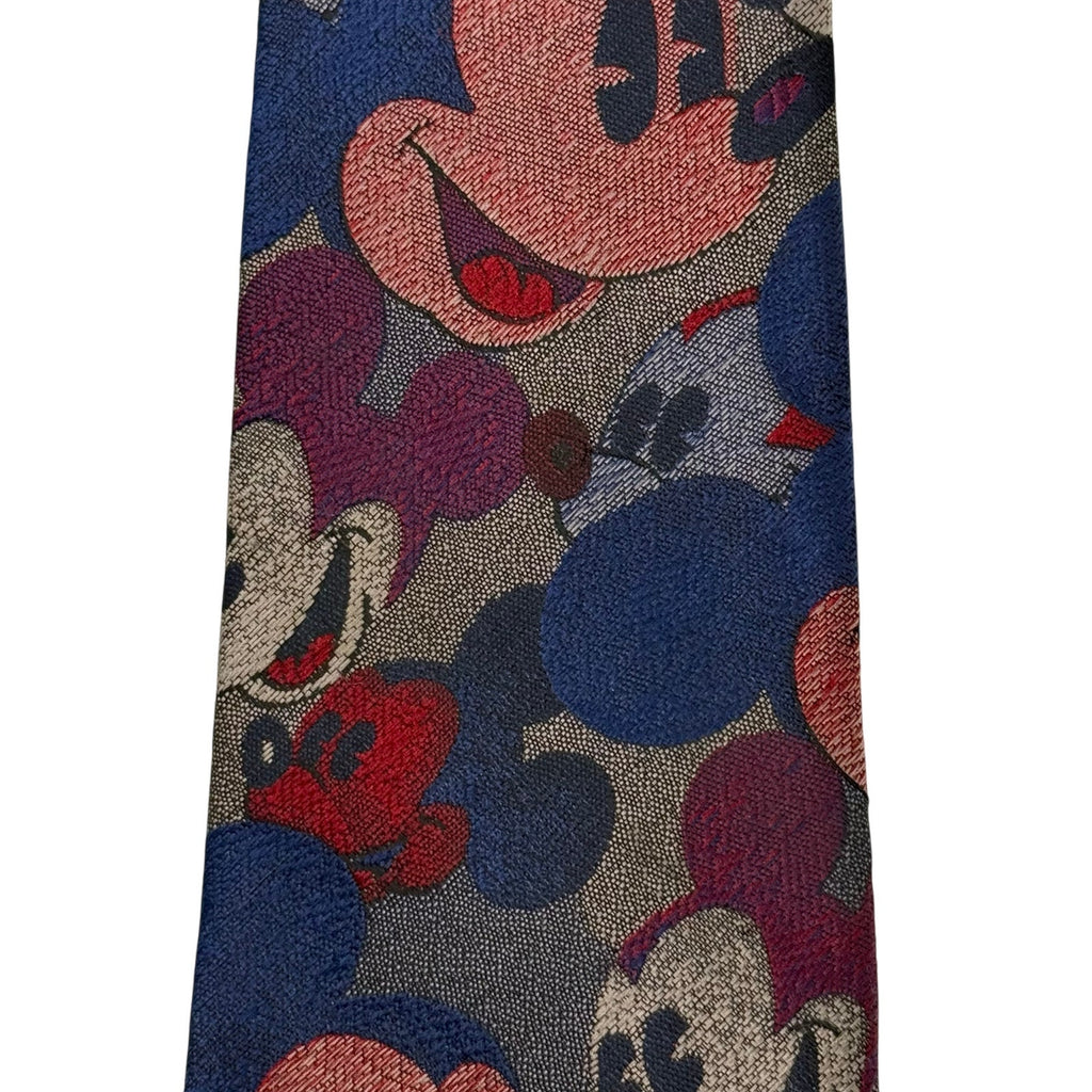 Mens 90s Disney Mickey Mouse Necktie