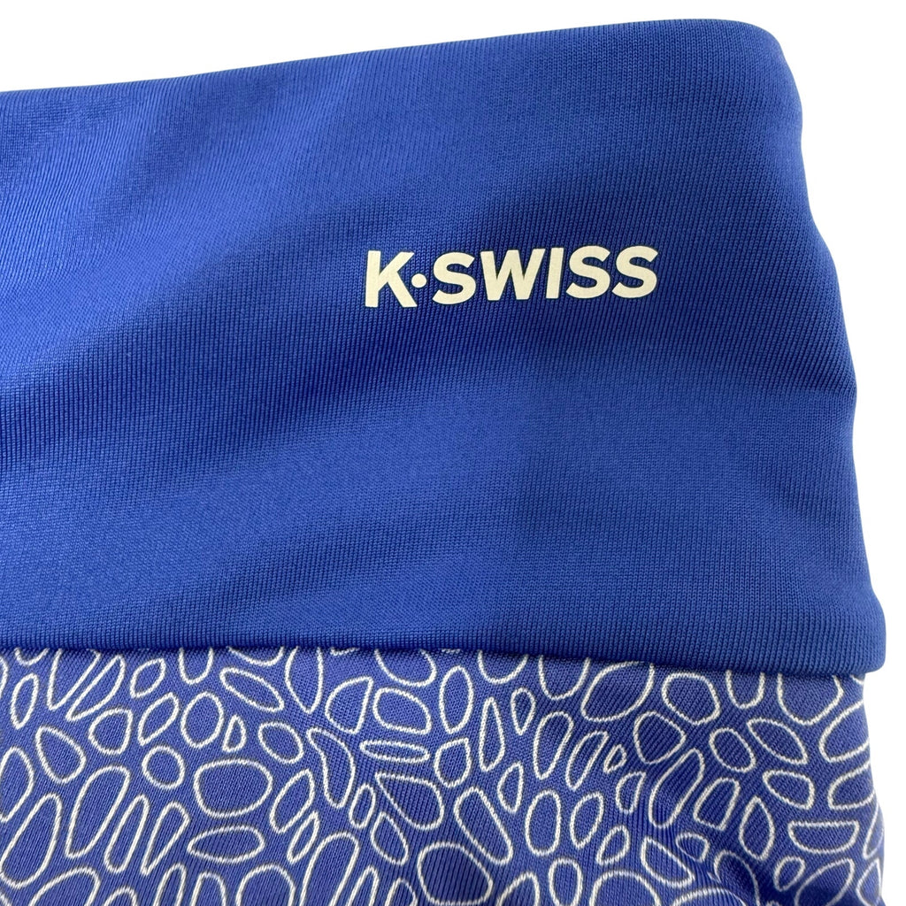 Vintage 2000s K-Swiss Tennis Golf Skirt Skort Built in Shorts Activewear Blue Women's Large