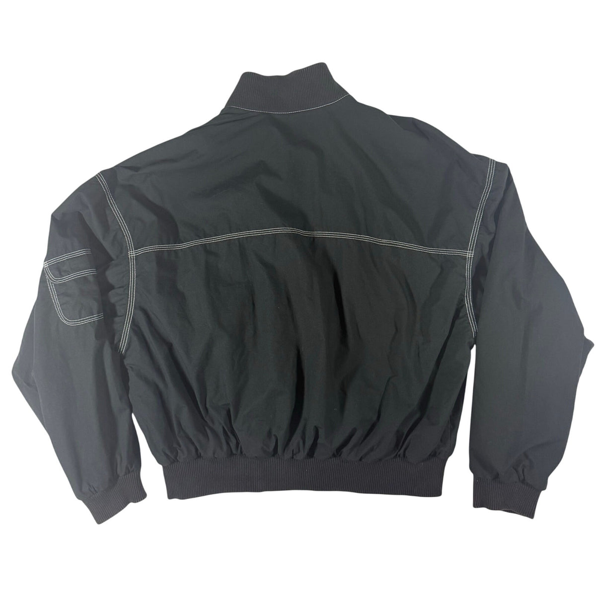 Vintage 90s Women's Medium Lizsport Reversible Golf Jacket Bomber Utility