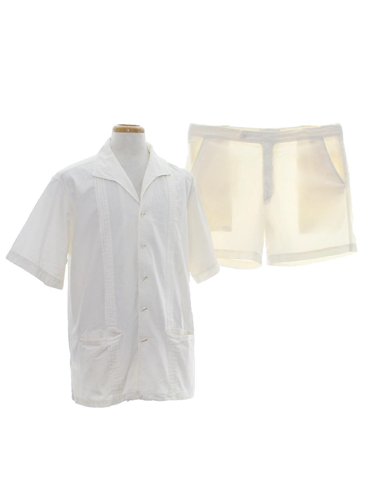 Mens Shirt and Short Set