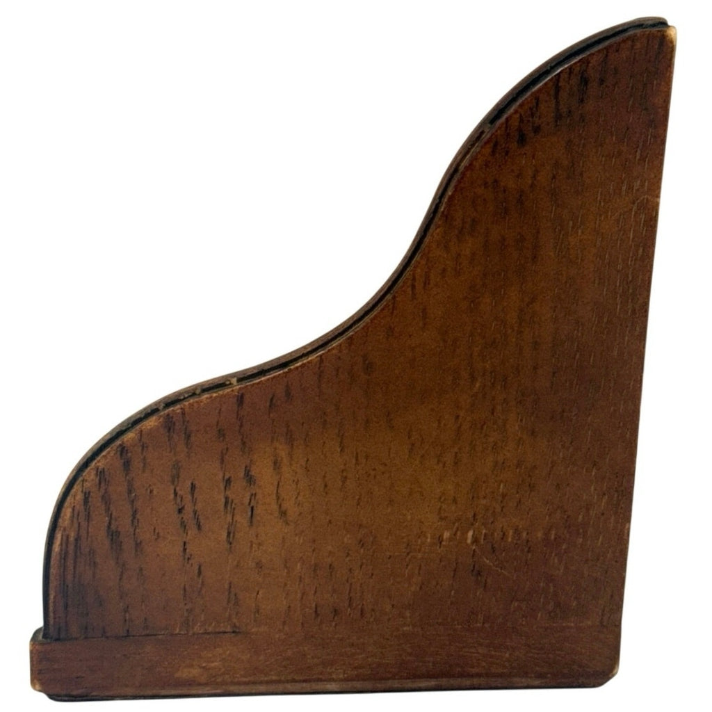 Vintage 90s McEwan Club Guttaball Golf Bookend Wood Display