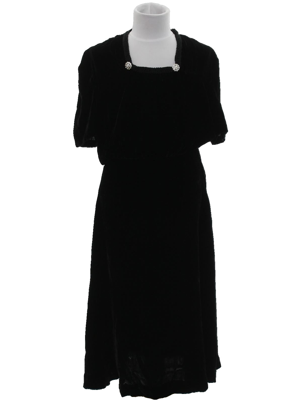 Womens Velvet Cocktail Dress