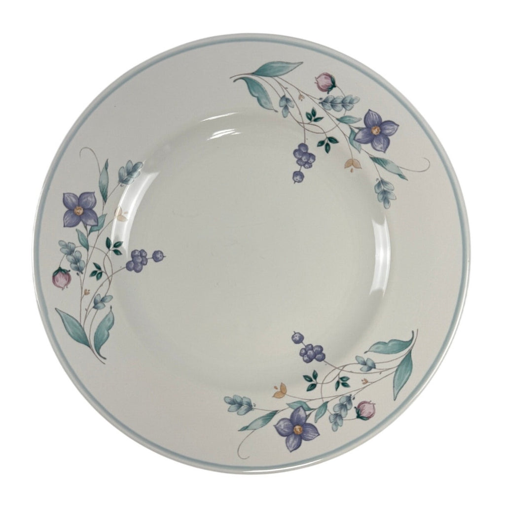Vintage 90s Pfaltzgraff April Floral Salad Dessert Plates Set of 8