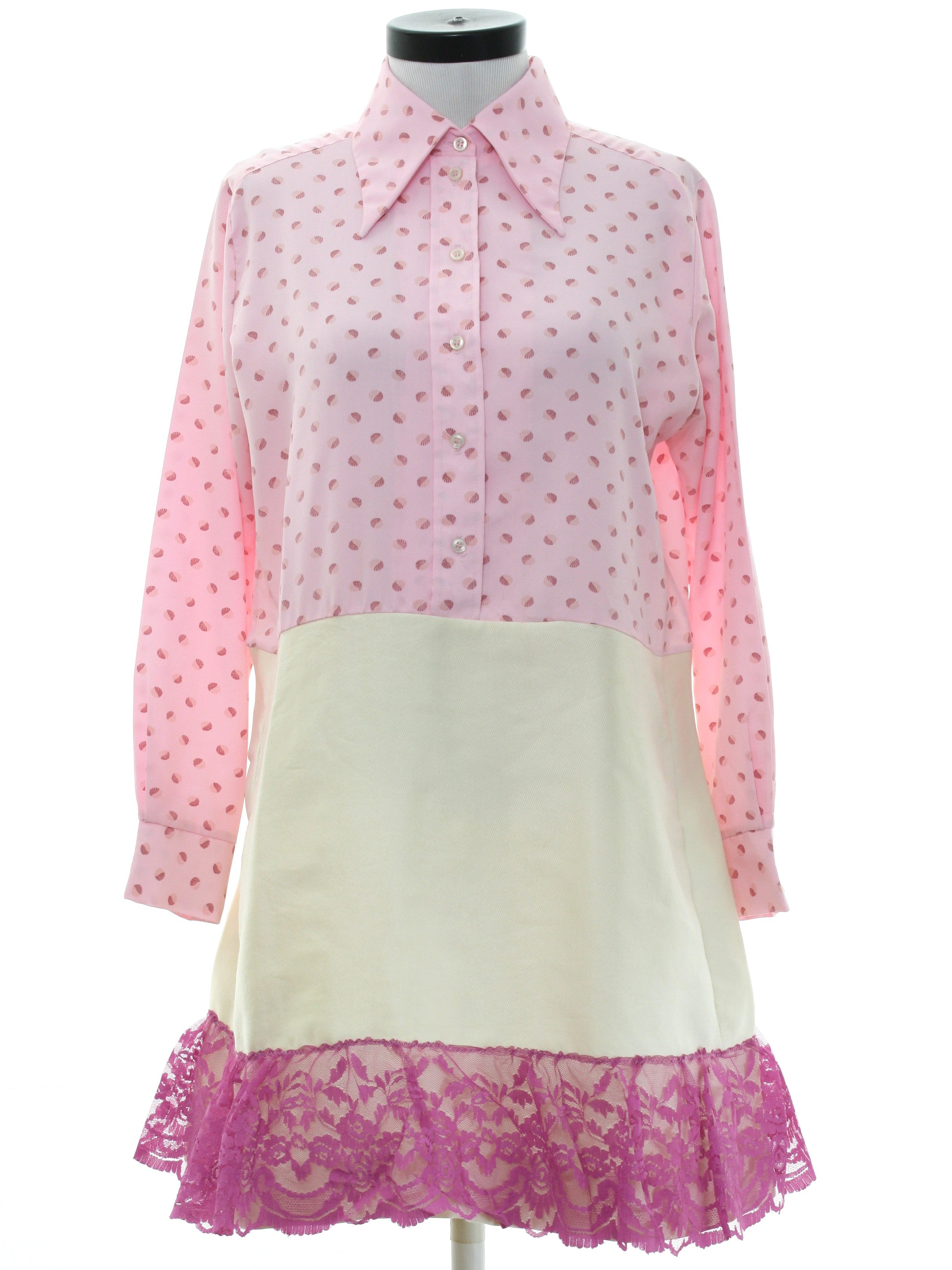 Womens Mod A-Line Dress