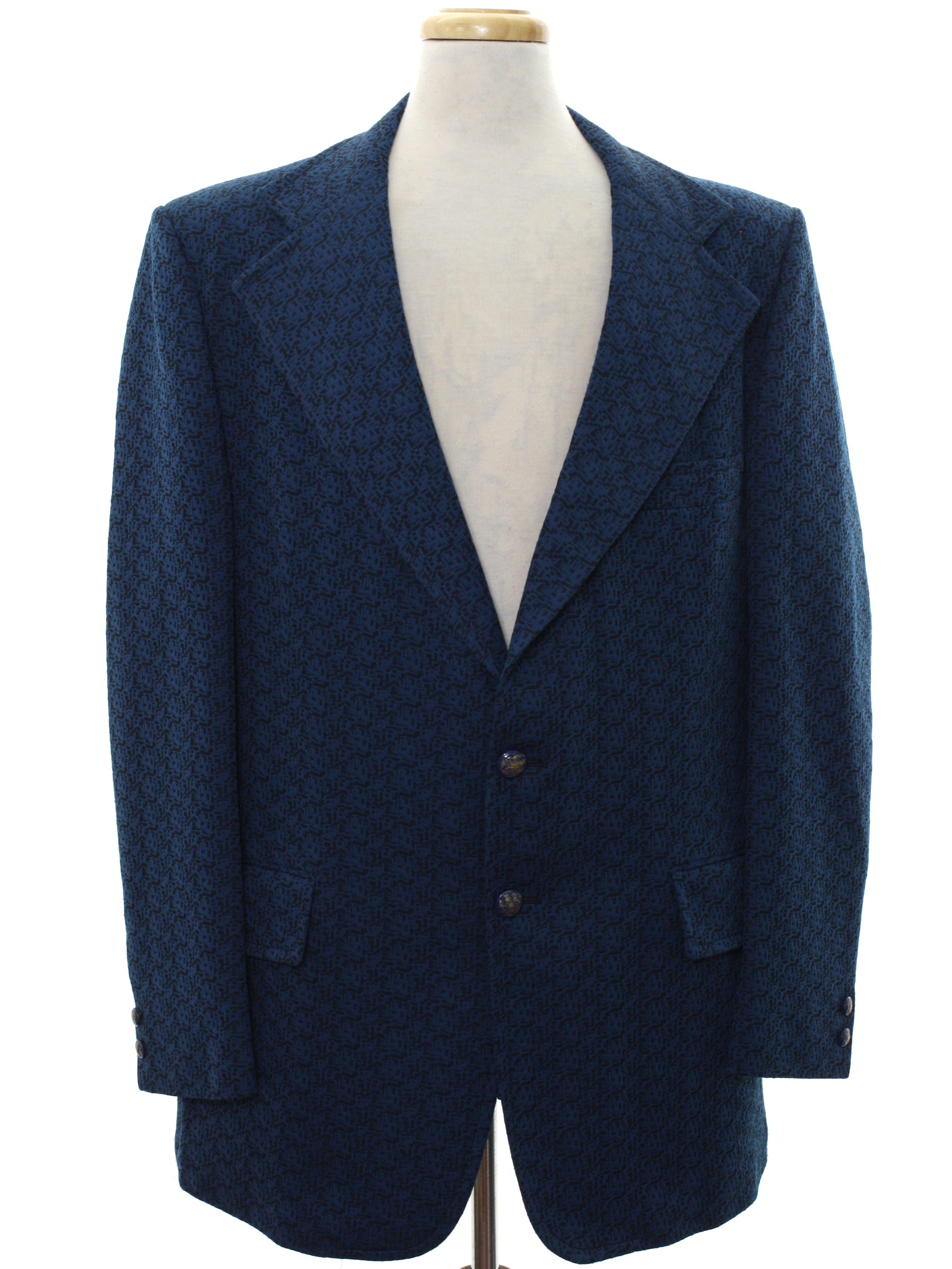 Mens Disco Blazer Style Sport Coat Jacket