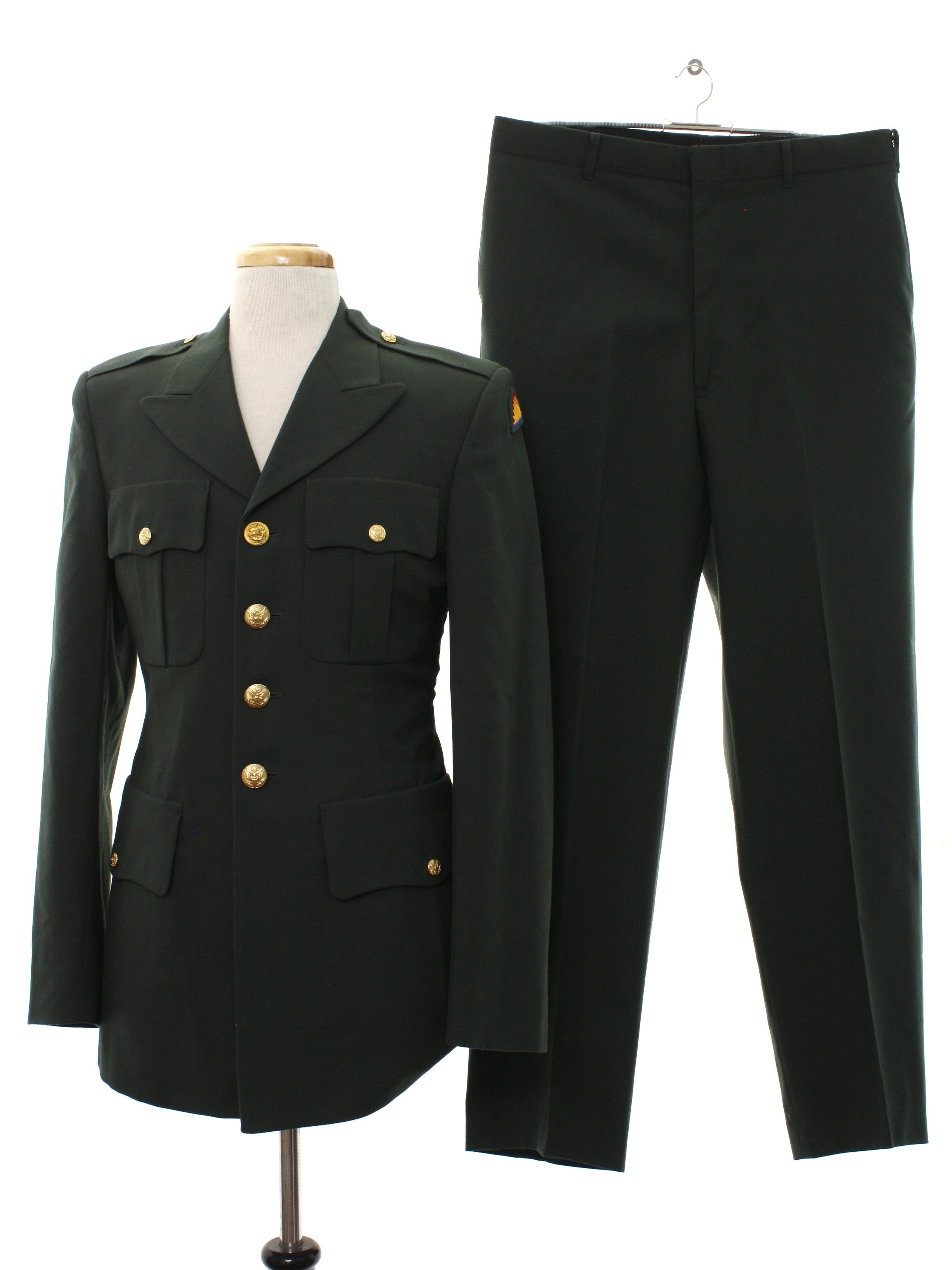 Mens Army Military Suit