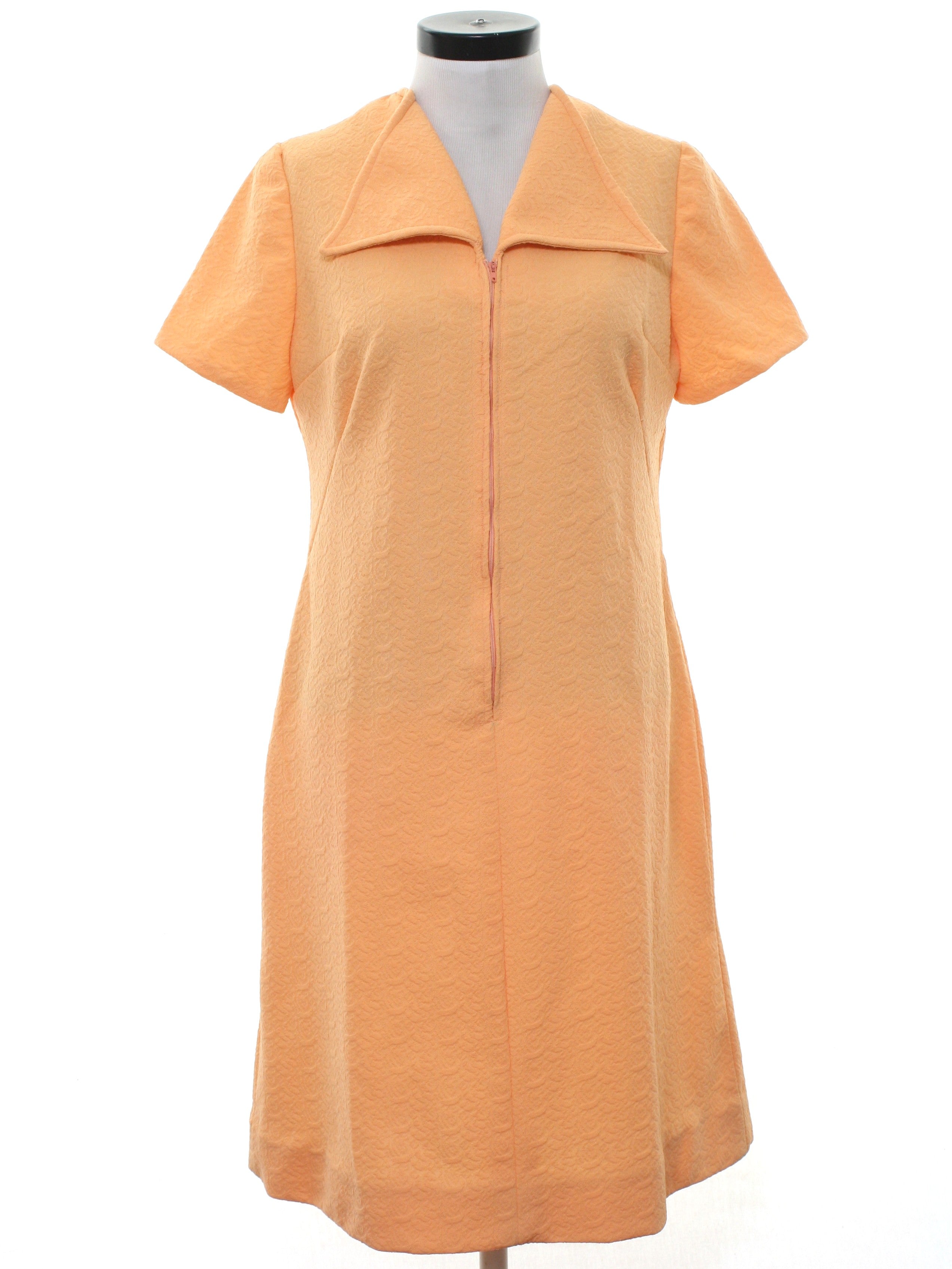 Womens Mod Knit A-Line Dress