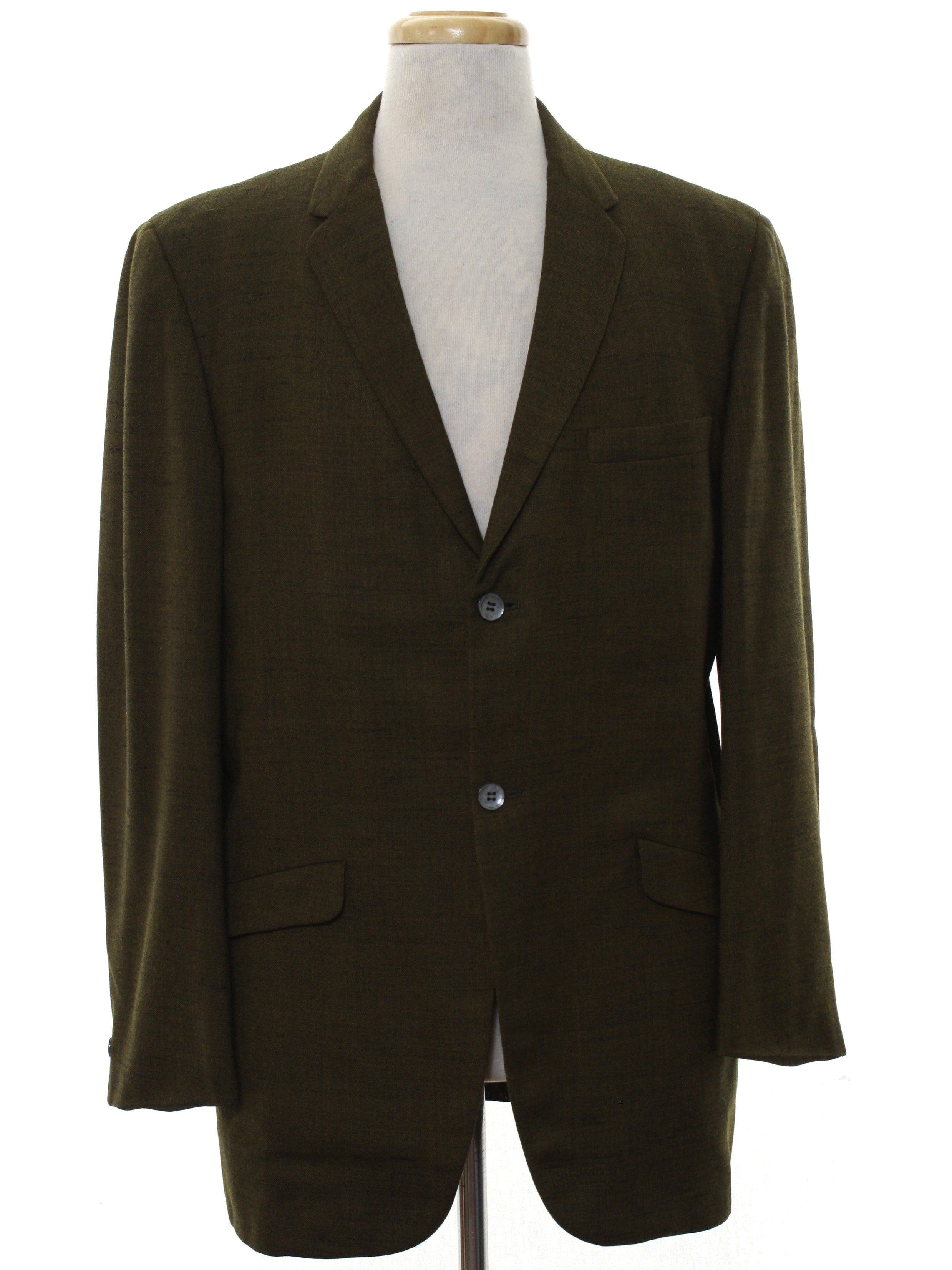 Mens Mod Blazer Sport Coat Jacket