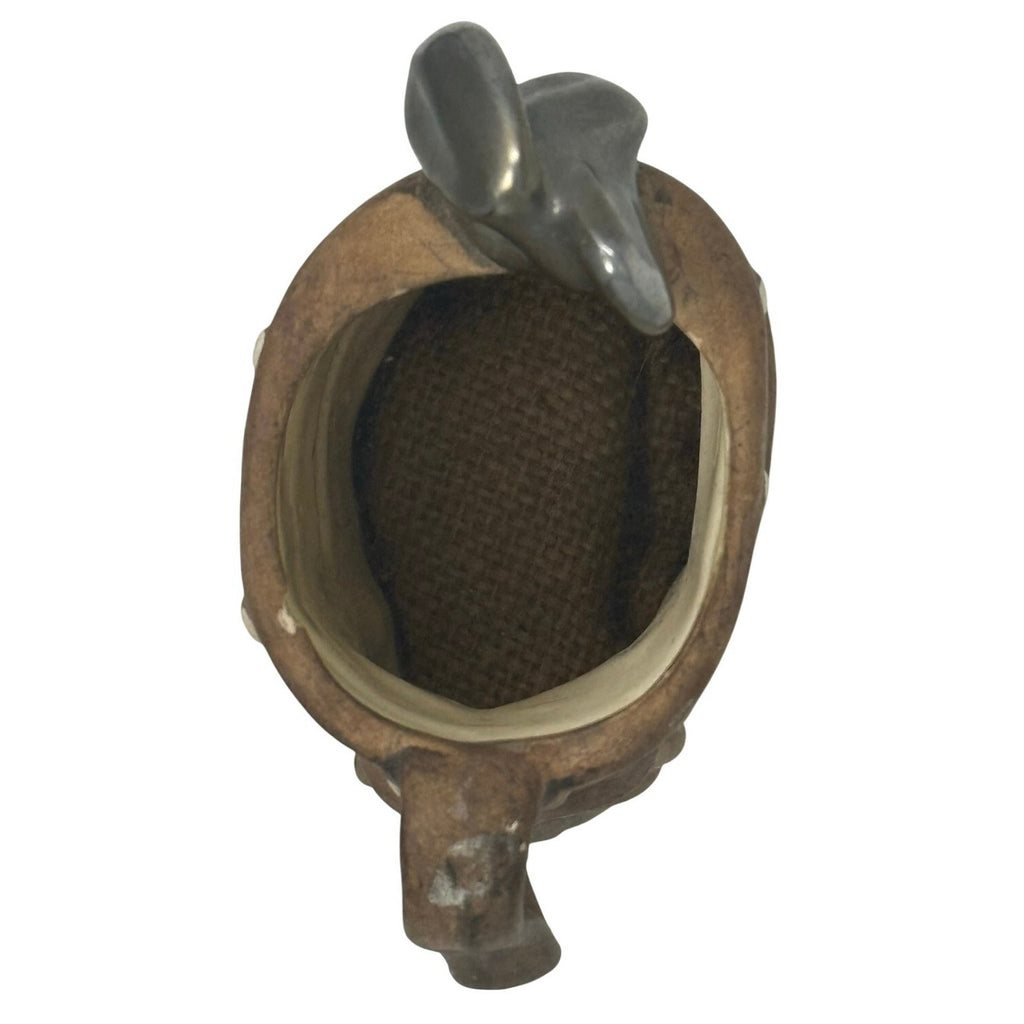 Vintage 60s Napco Japan Golf Bag Pencil Holder Ceramic Desk Organizer