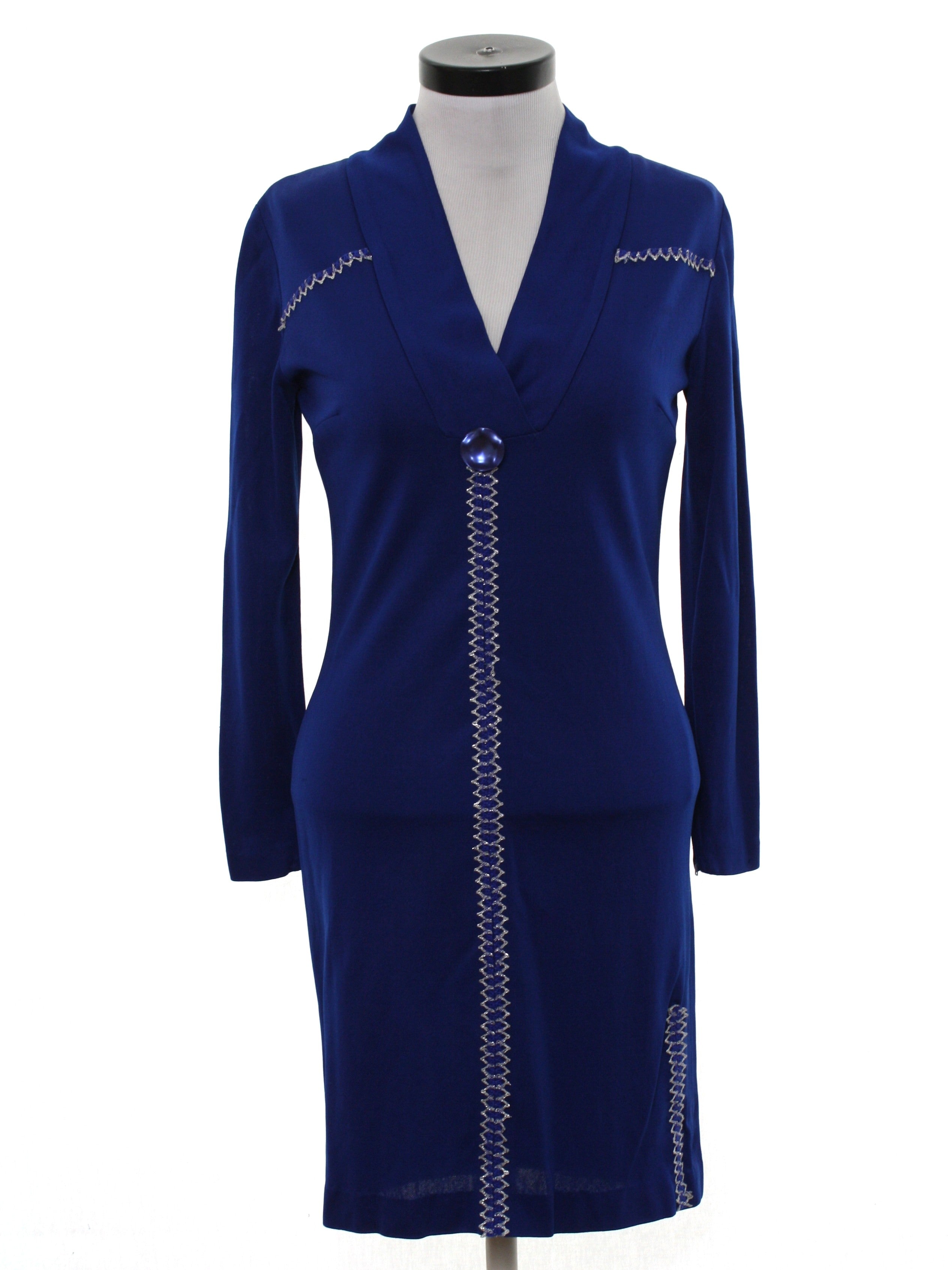 Womens Mod Wiggle Dress