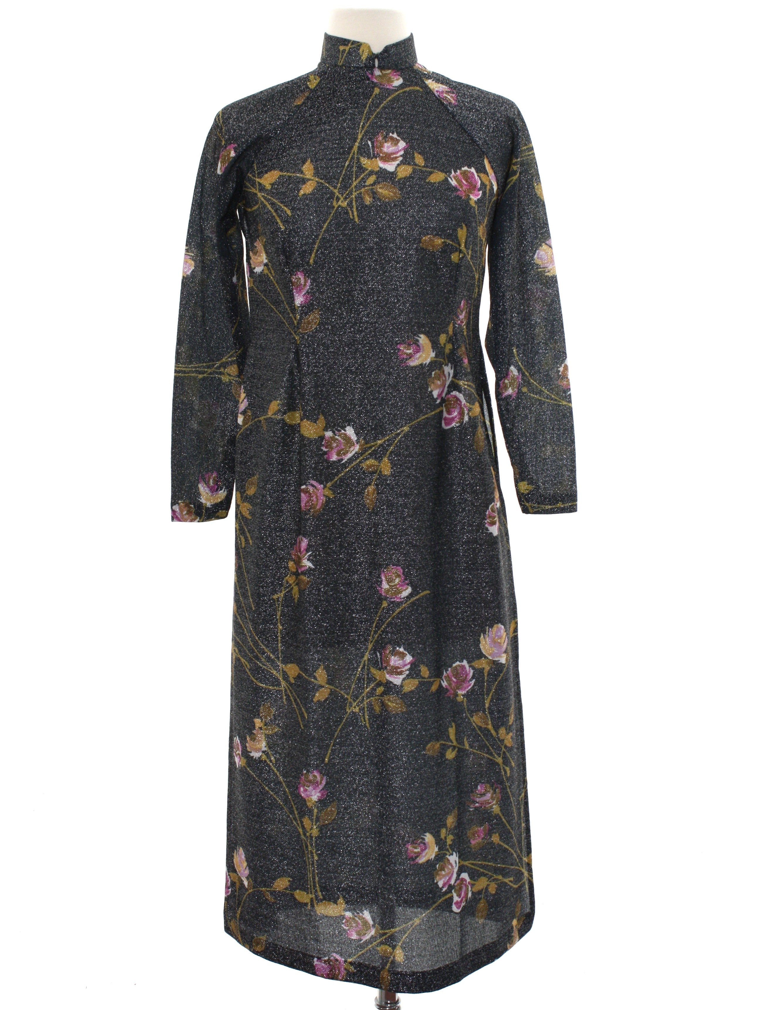 Womens Cheongsam Tunic Dress