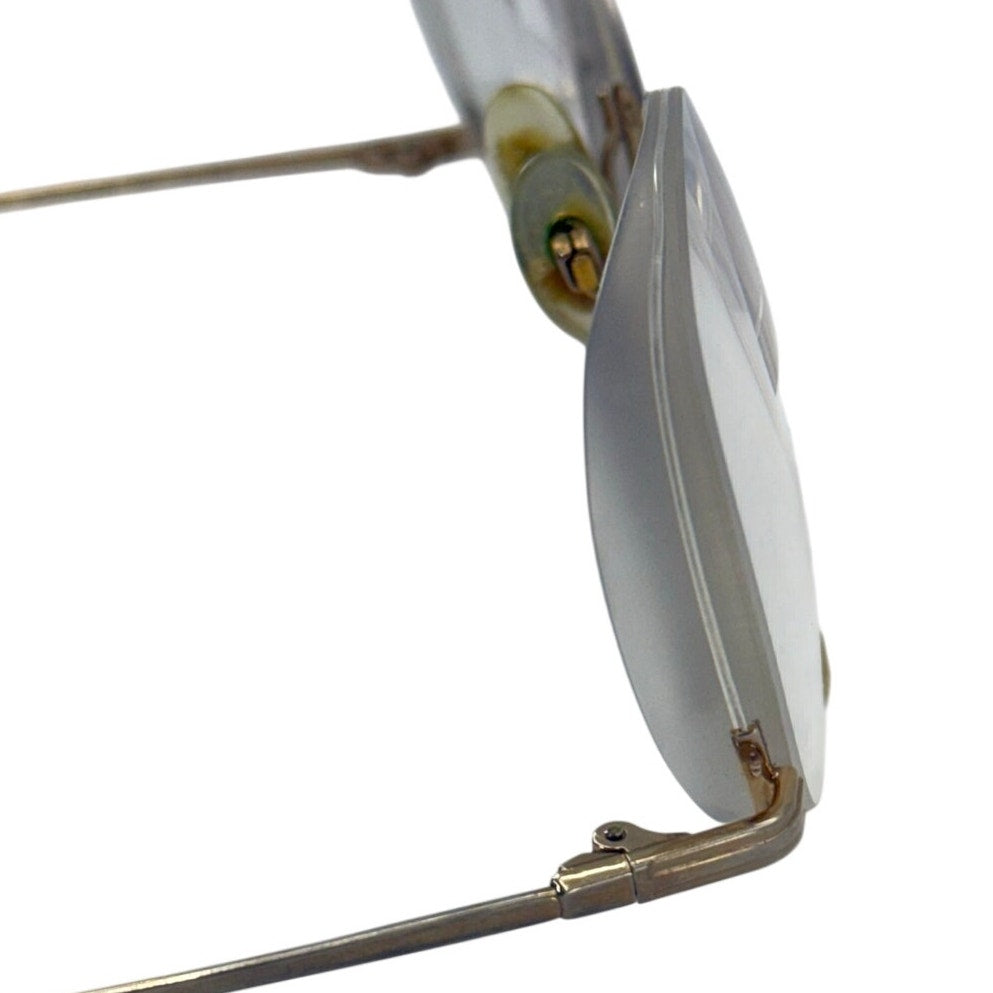 Marchon Flexon GER Flex 17 Gold Eyeglass Frames 59-17-145 Titanium