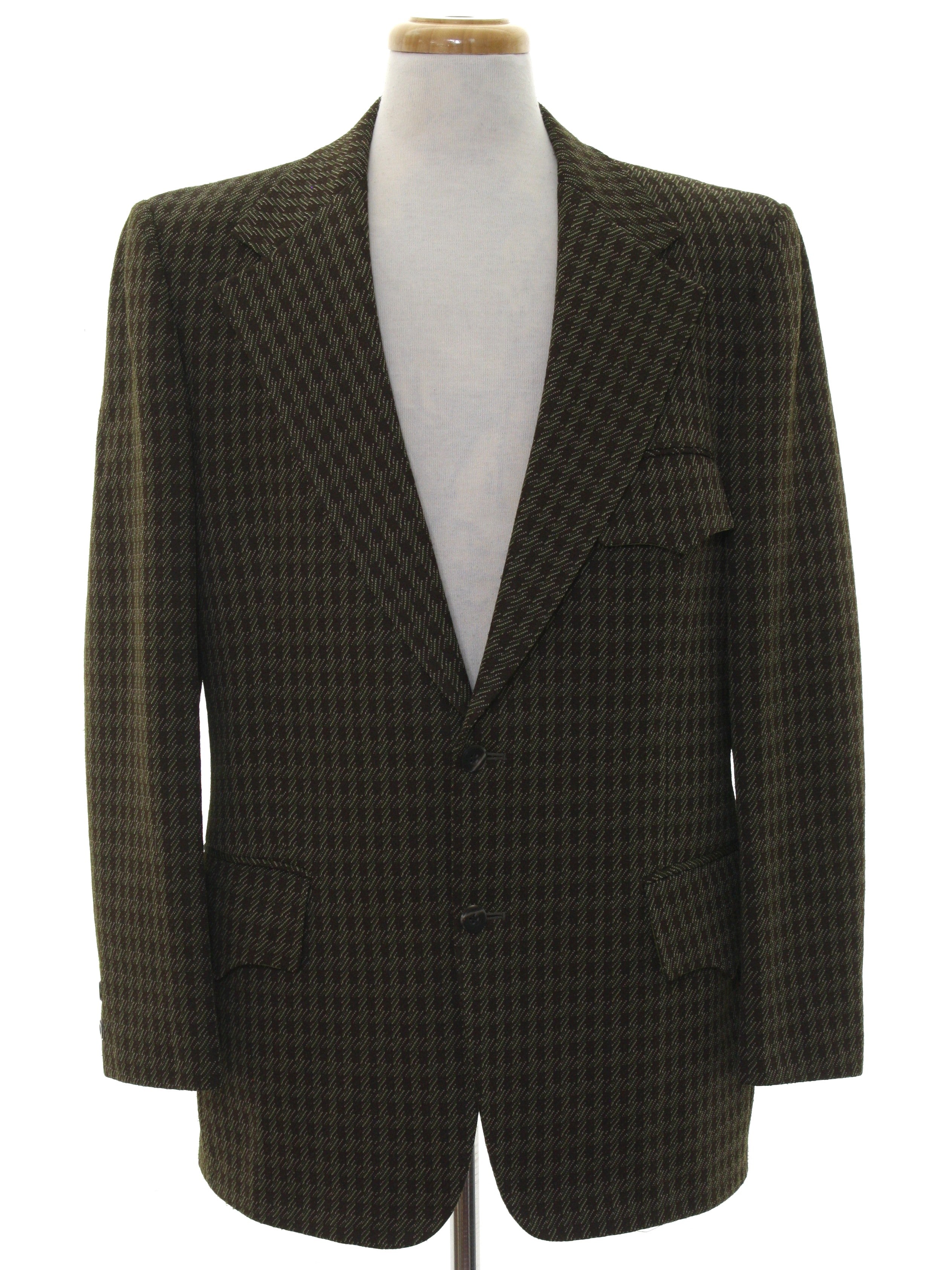 Mens Disco Blazer Sport Coat Jacket