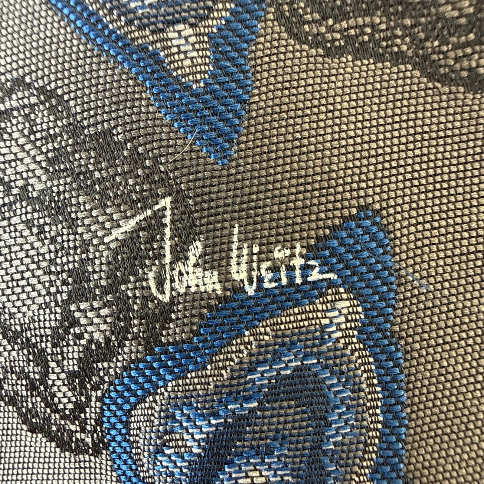 Mens 90s John Weitz Signature Necktie