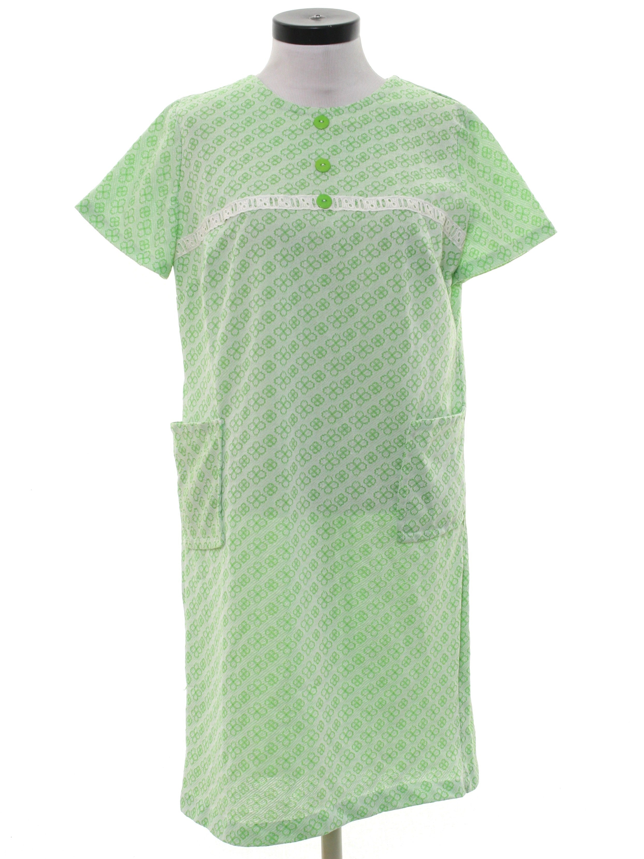 Womens Mod Knit Shift Dress