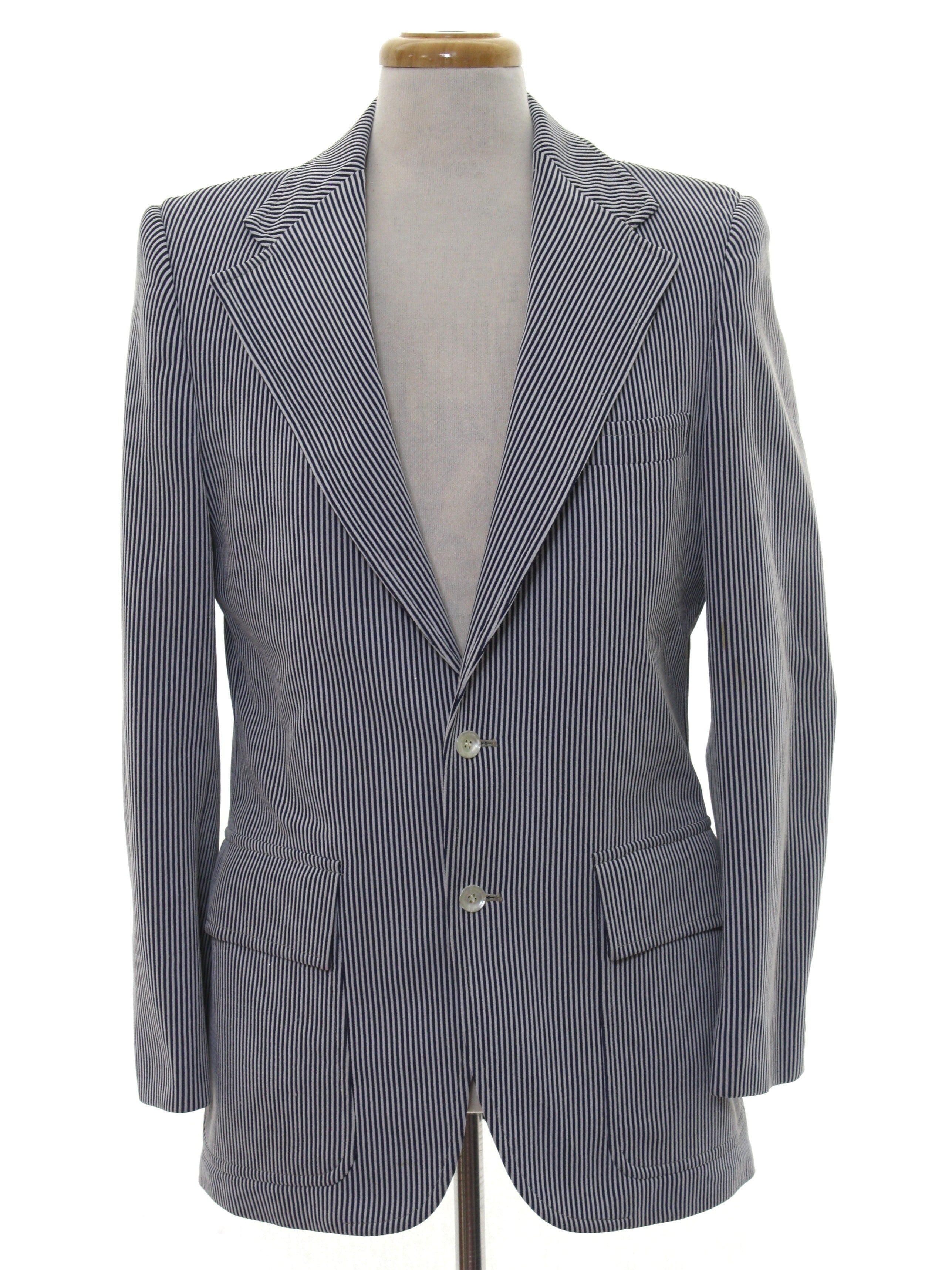 Mens Disco Blazer Sport Coat Jacket
